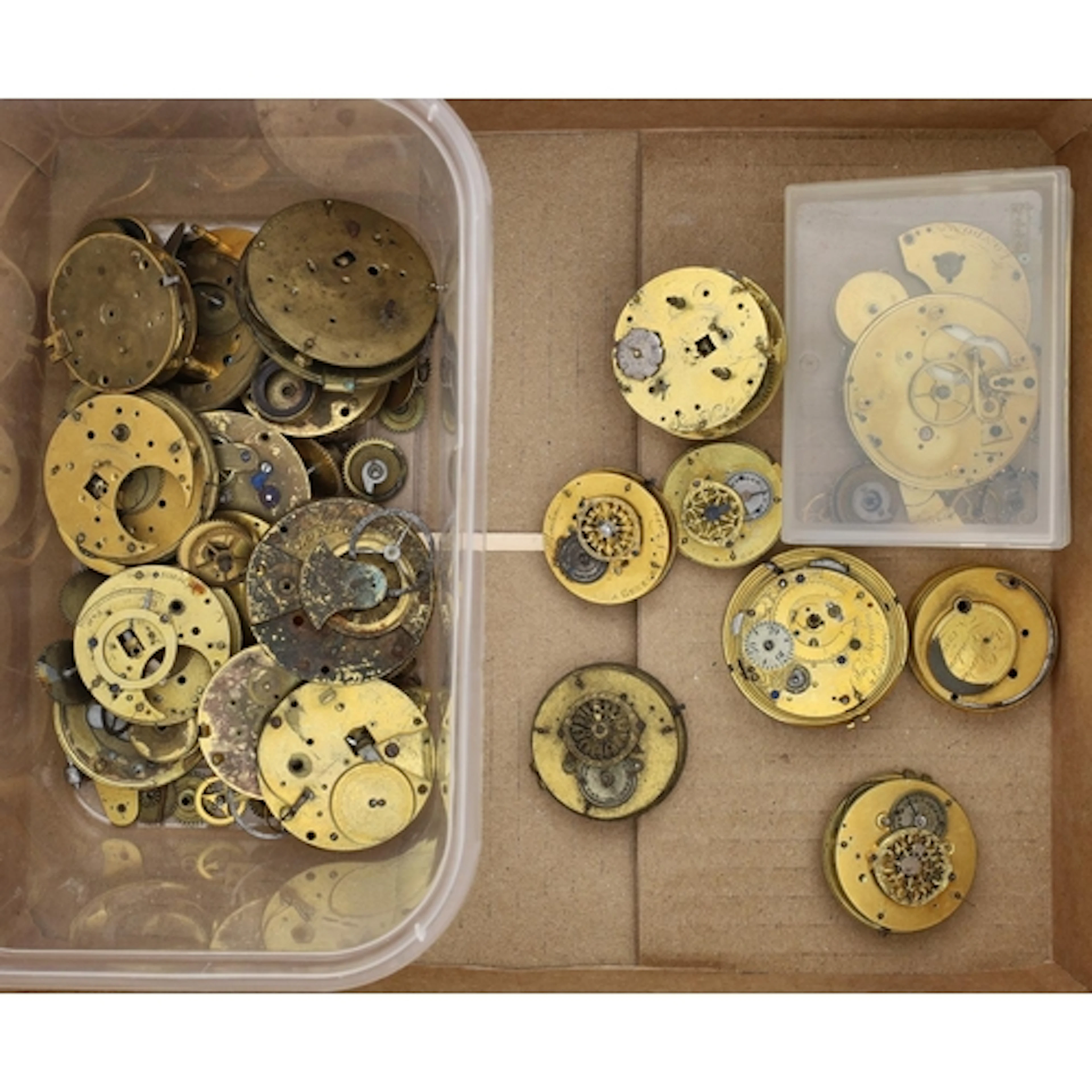 Sam Macham, London - fusee verge repeater pocket watch movem...