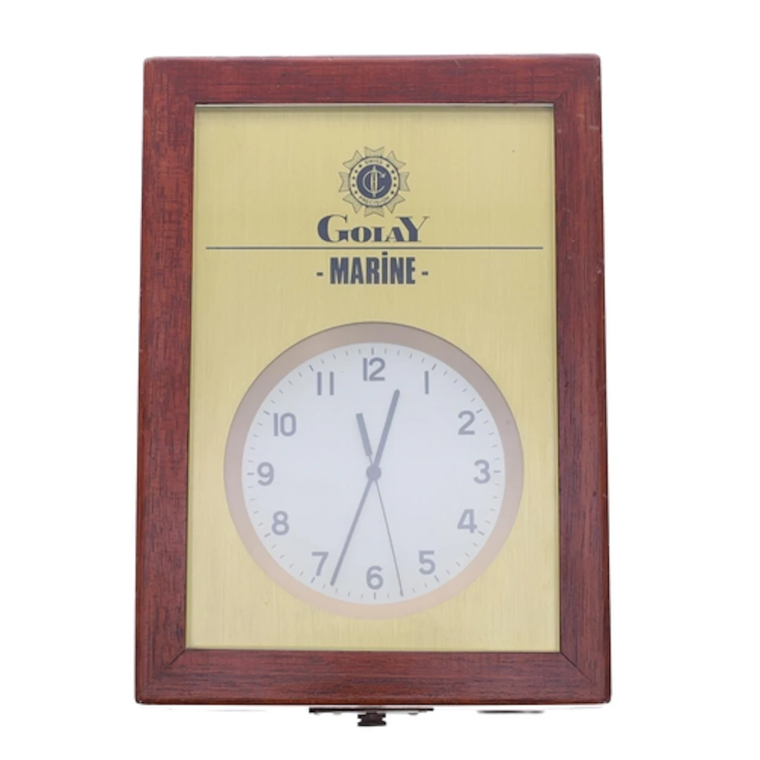 Golay marine chronometer, CM2 74147, circular 3" silvered di...