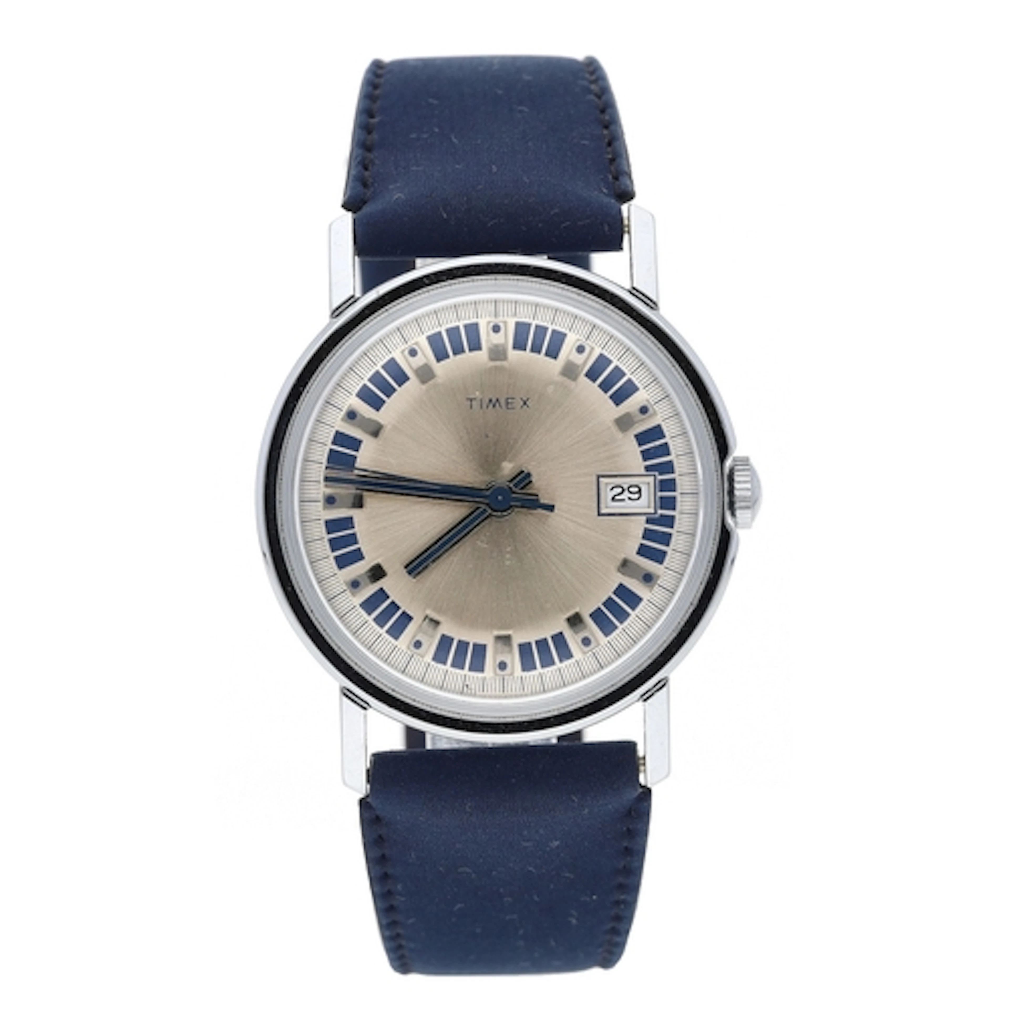 Timex nickel plated and stainless steel gentleman's wristwat...