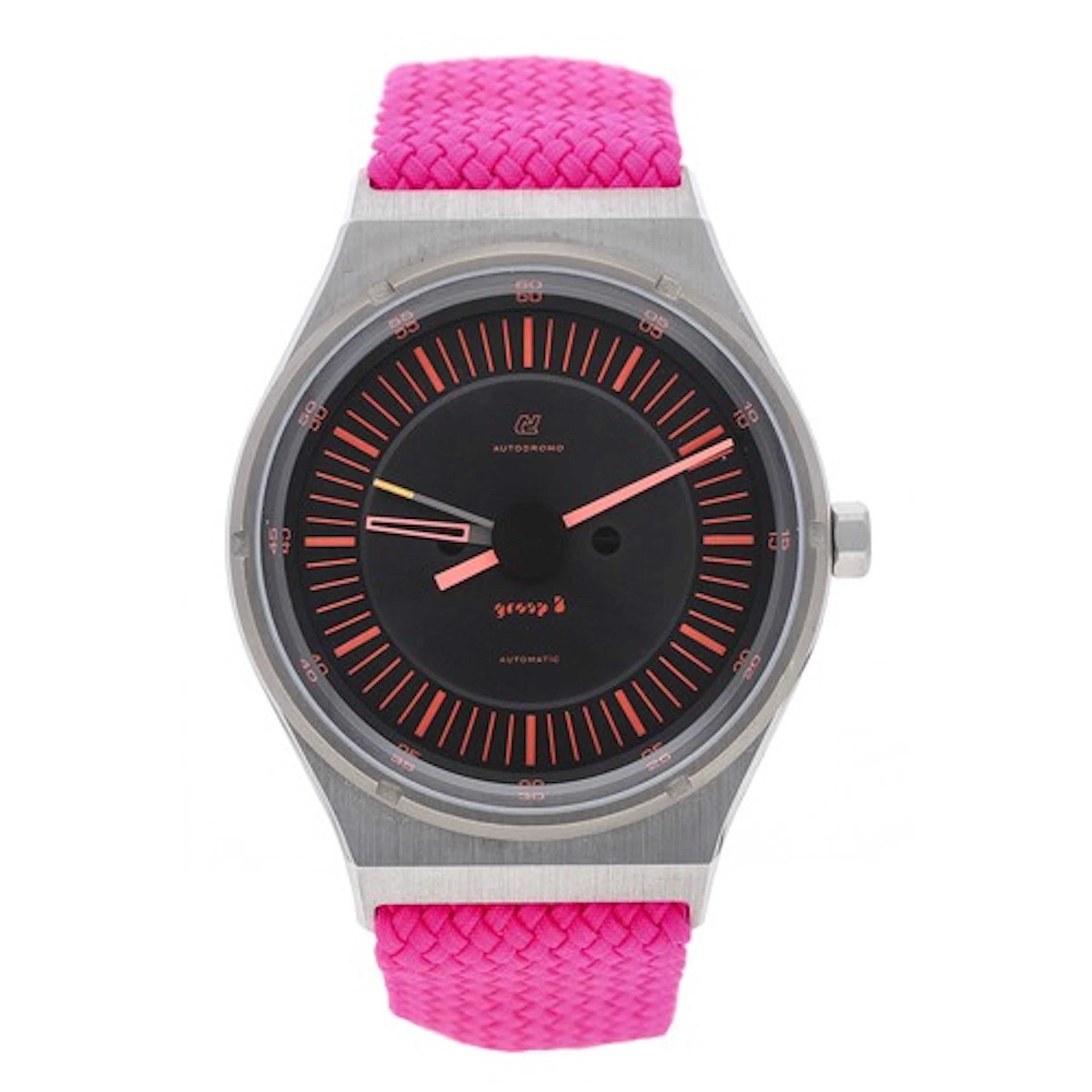 Autodromo Group B automatic titanium and stainless steel wri...