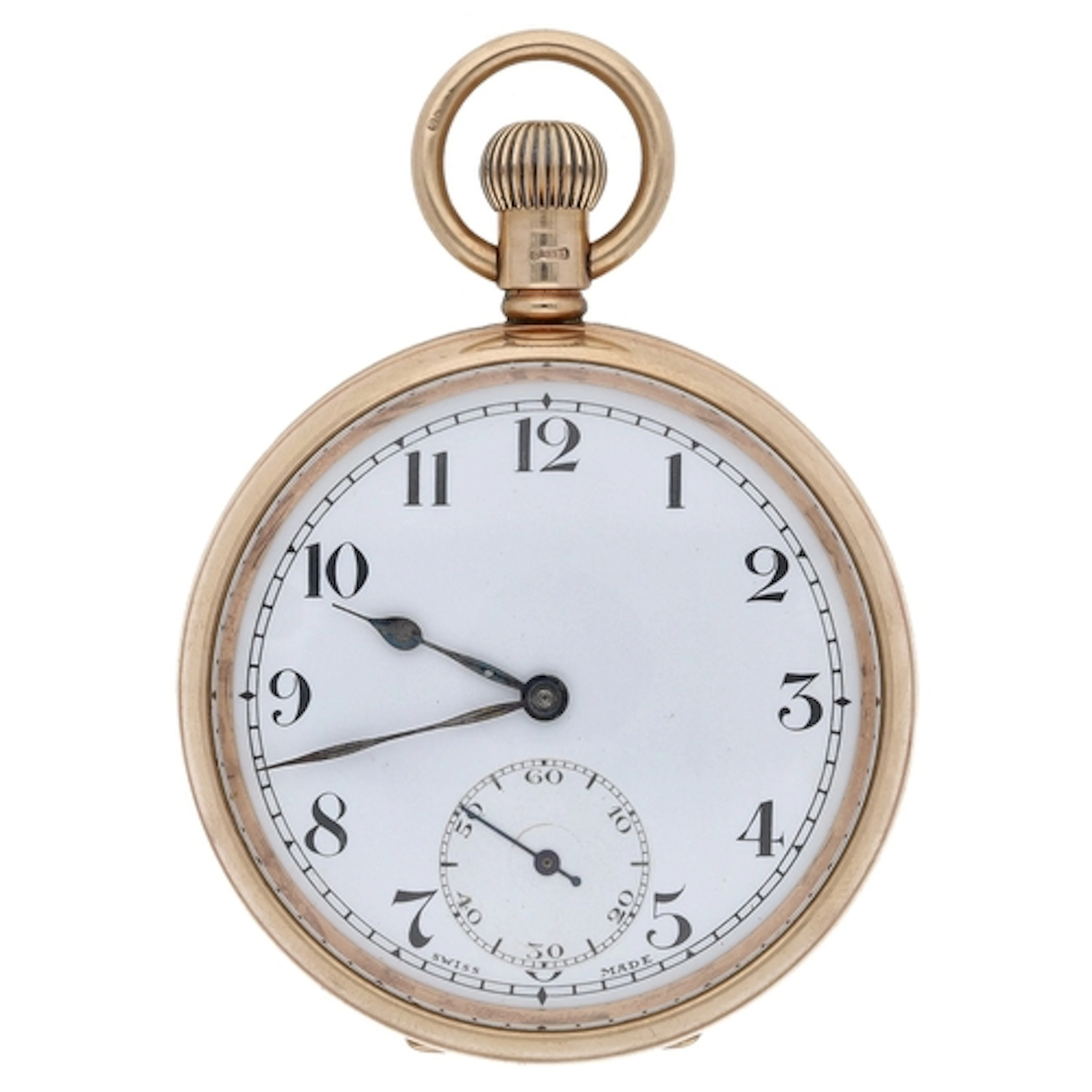 Tavannes Watch Co. 9ct lever pocket watch, Birmingham 1929, ...