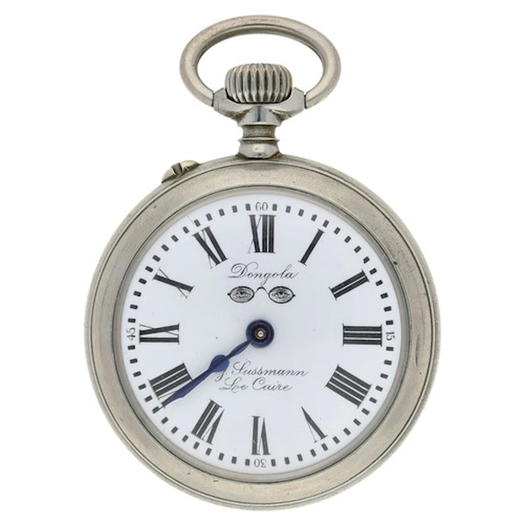 Military Interest - G. Sussmann - Swiss nickel cased lever p...