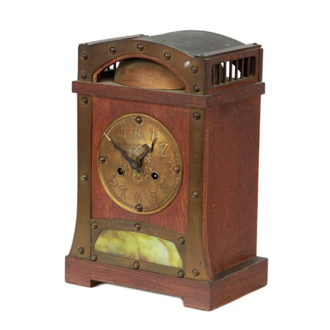 German H.A.C. (Hamburg American Clock Company) Arts & Cr...