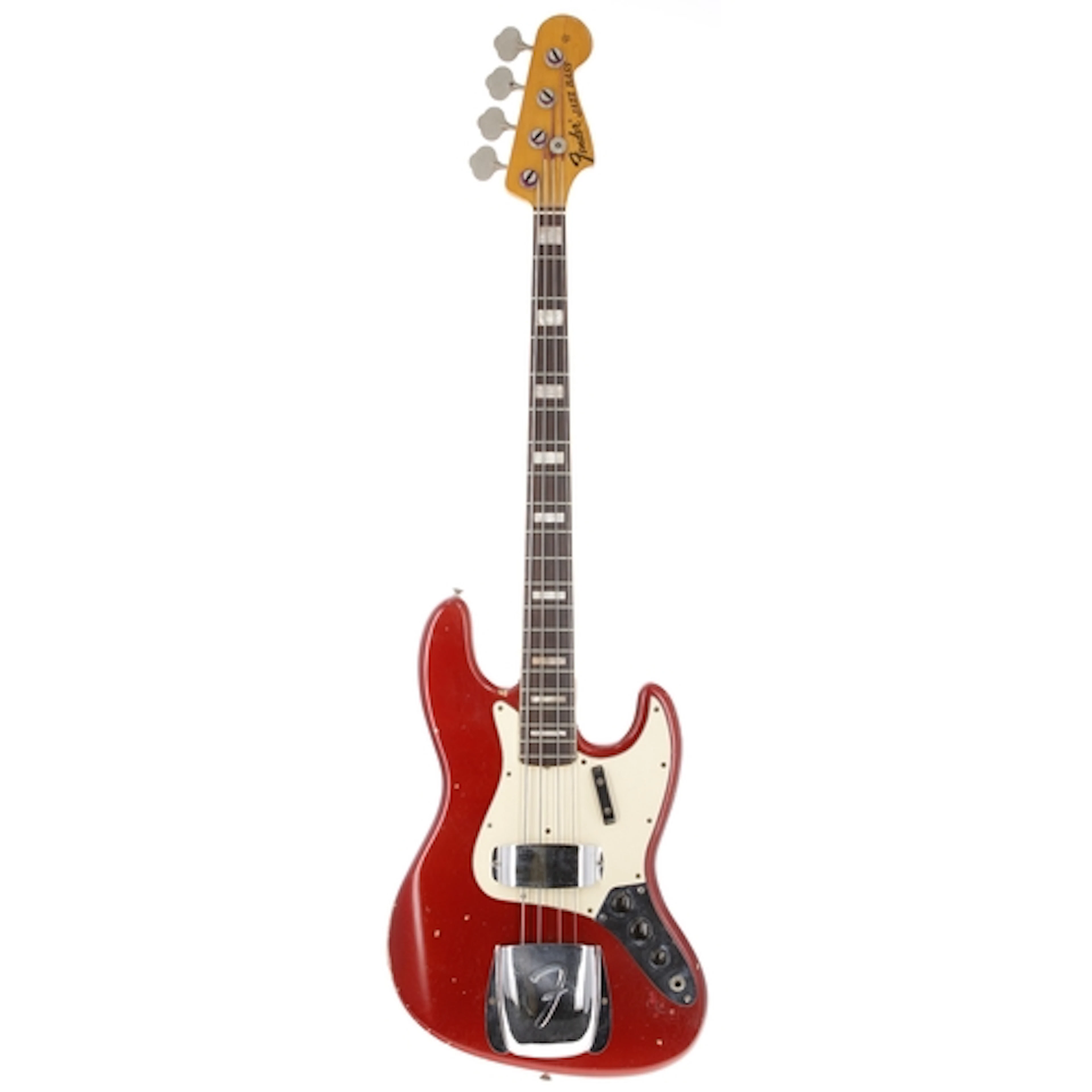 Fender Jazz Bass guitar, made in USA, circa 1968; Body: cand...