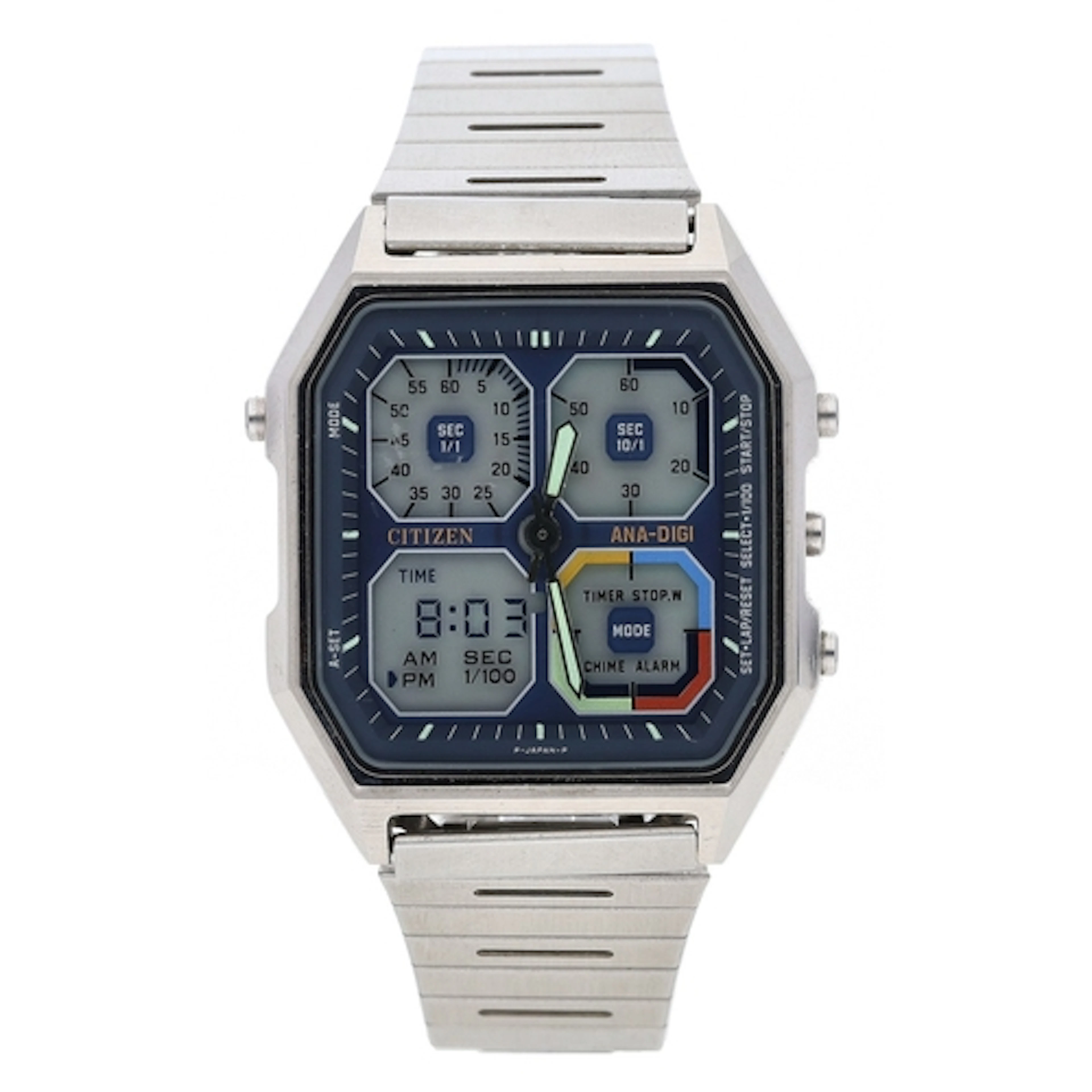 Citizen Ana-Digi 'Robot Face' gentleman's wristwatch, analog...