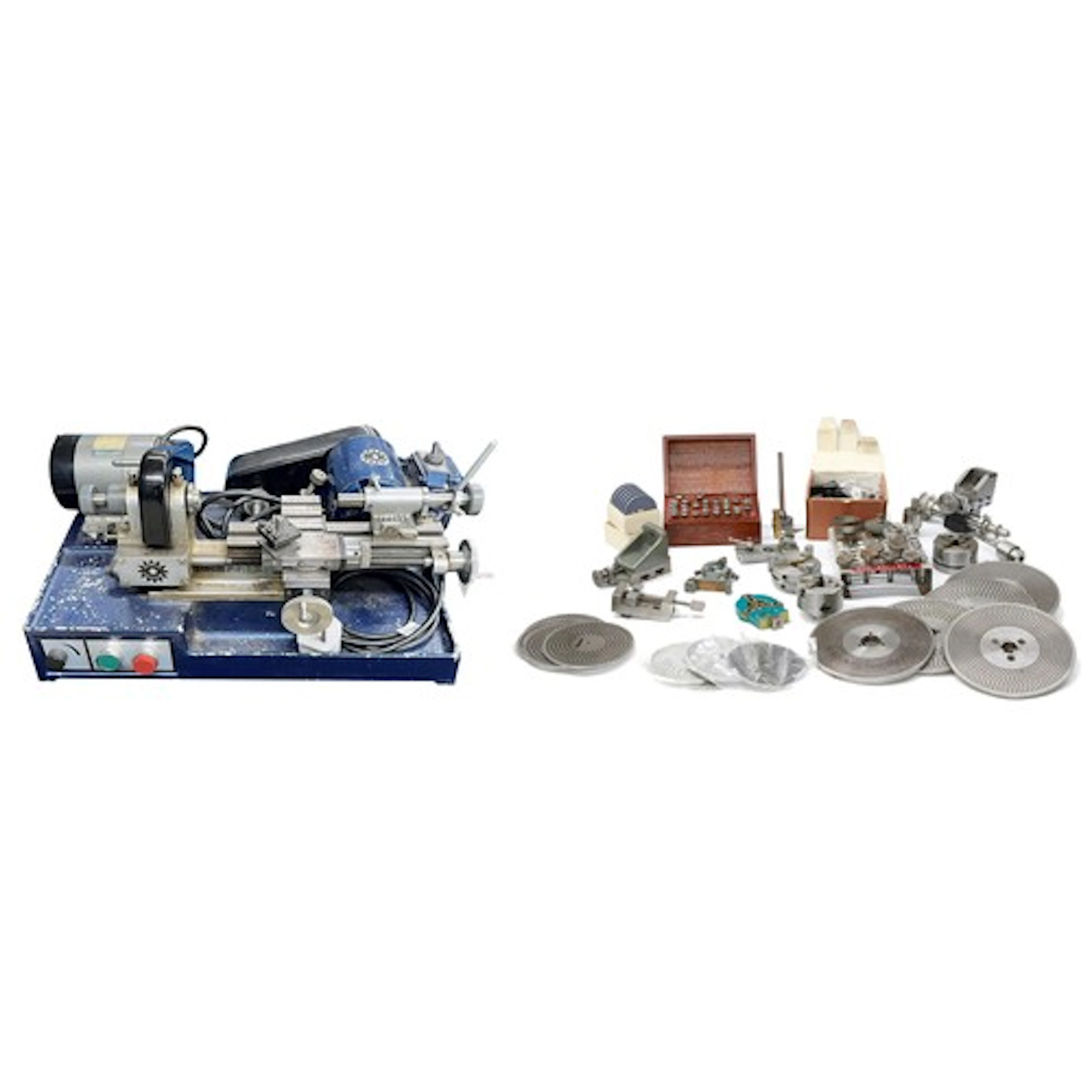 Cowells 90CW 8mm collet watch and instrument makers lathe wi...