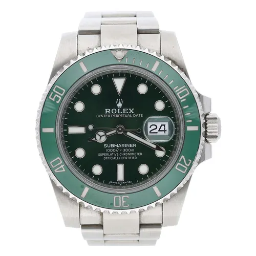 Rolex Oyster Perpetual Date Submariner 'Hulk' stainless stee...