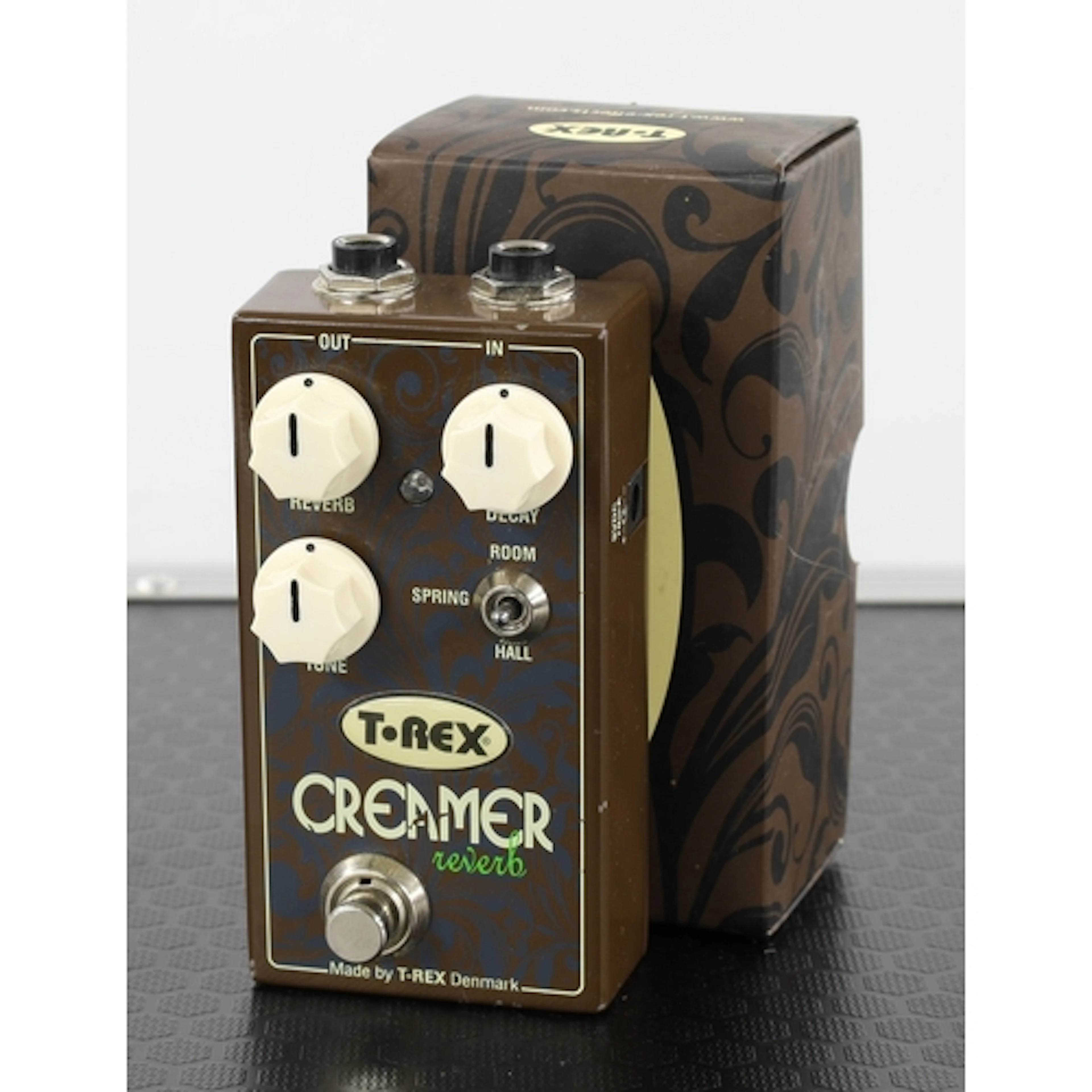 T-Rex Creamer Reverb guitar pedal, boxed