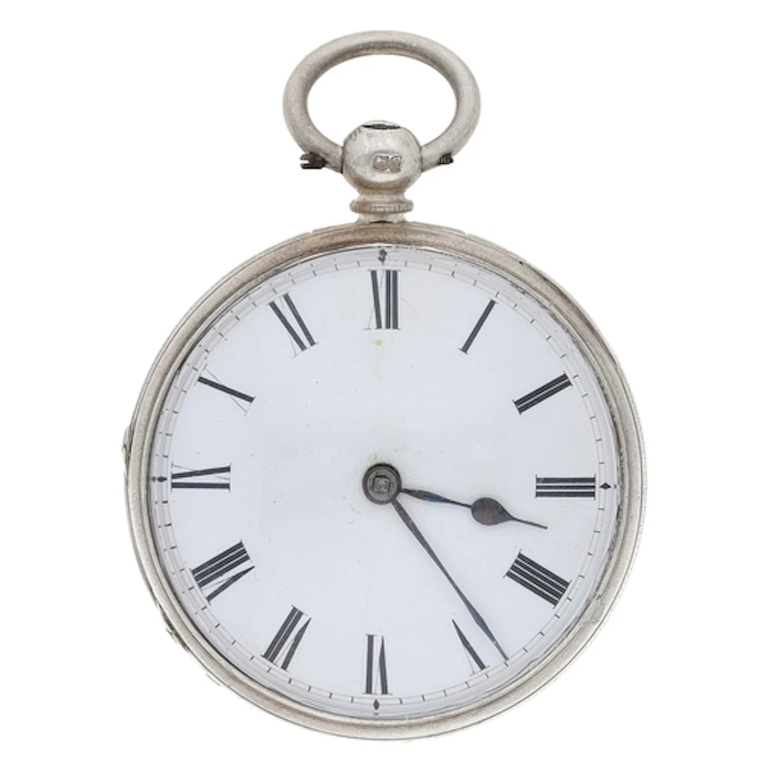 Fuller, London - Victorian silver cylinder pocket watch, Lon...