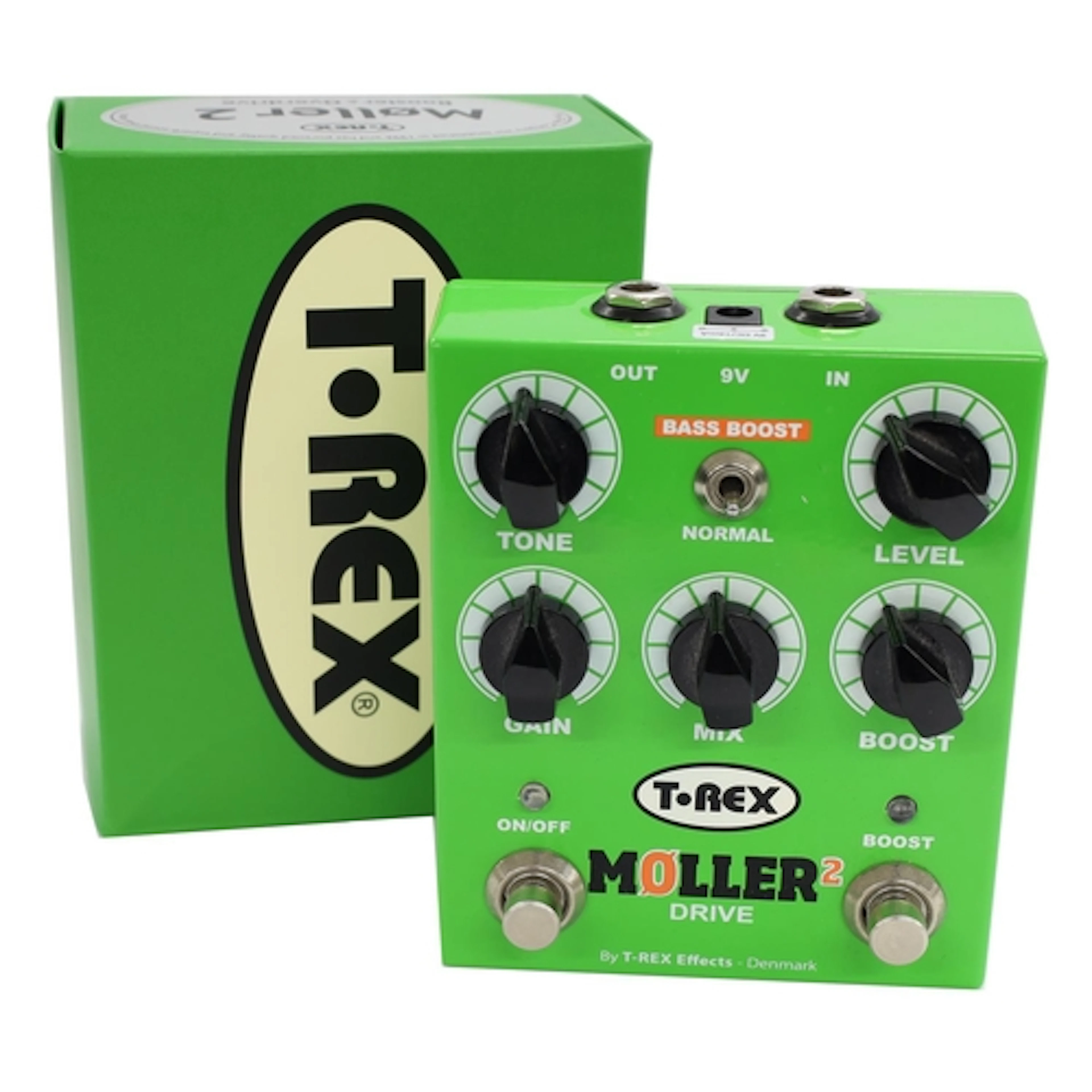 T-REX Moller 2 Drive Overdrive/Boost guitar pedal...