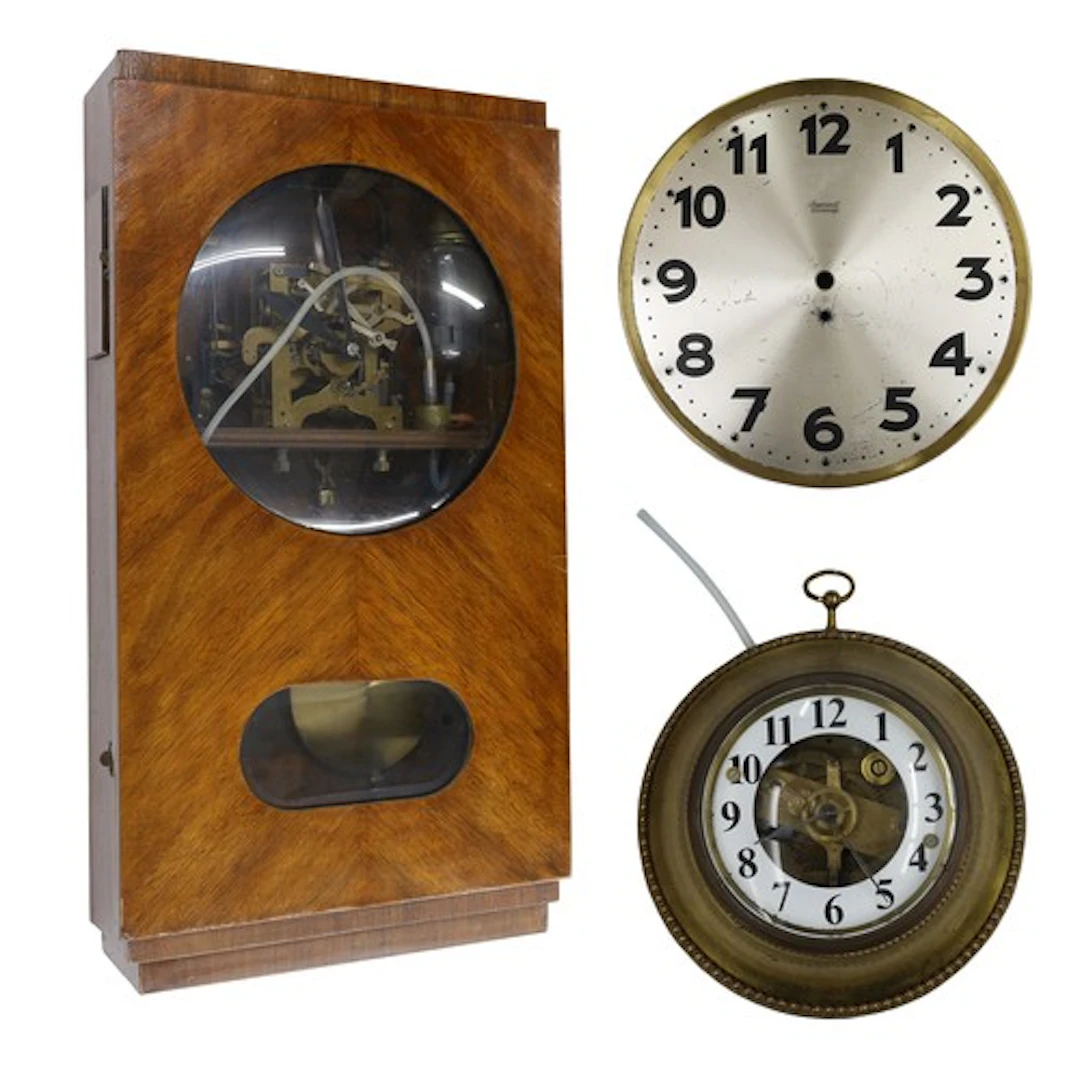 Rare Junghans “Pneuora” Pneumatic master clock, model type 1...