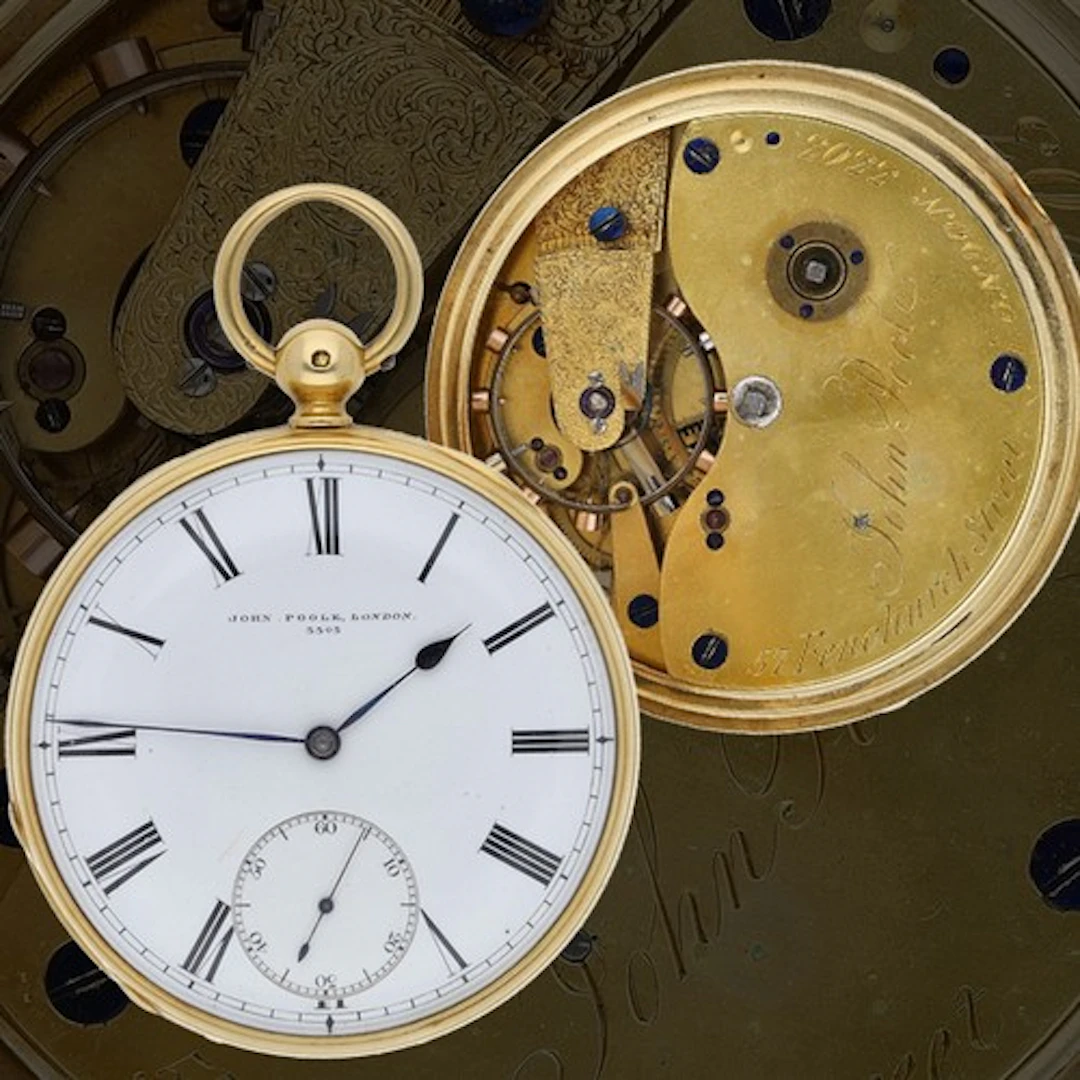 John Poole, London - good Victorian 18ct pocket chronometer,...