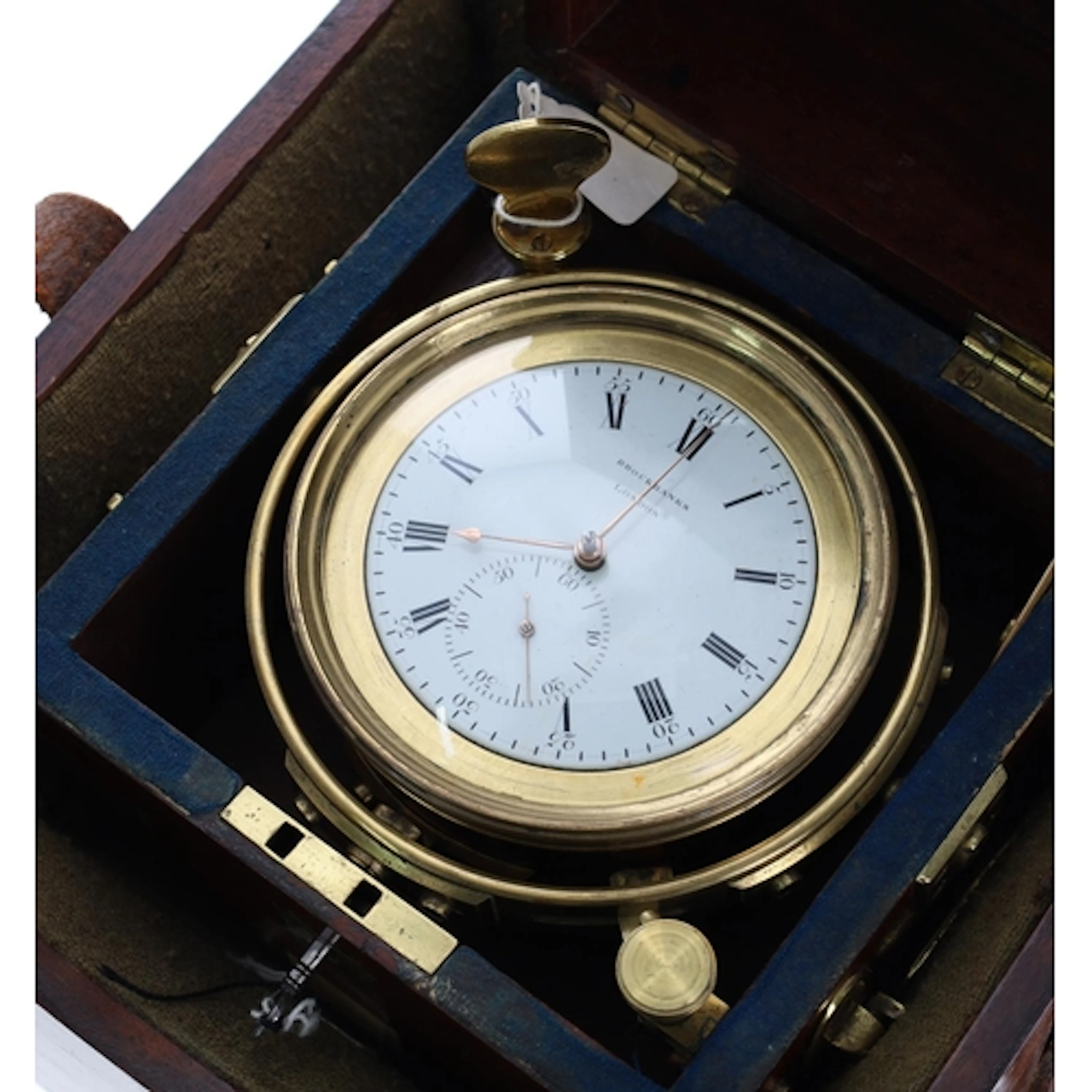 Fine 19th century one day marine chronometer by Brockbanks, ...