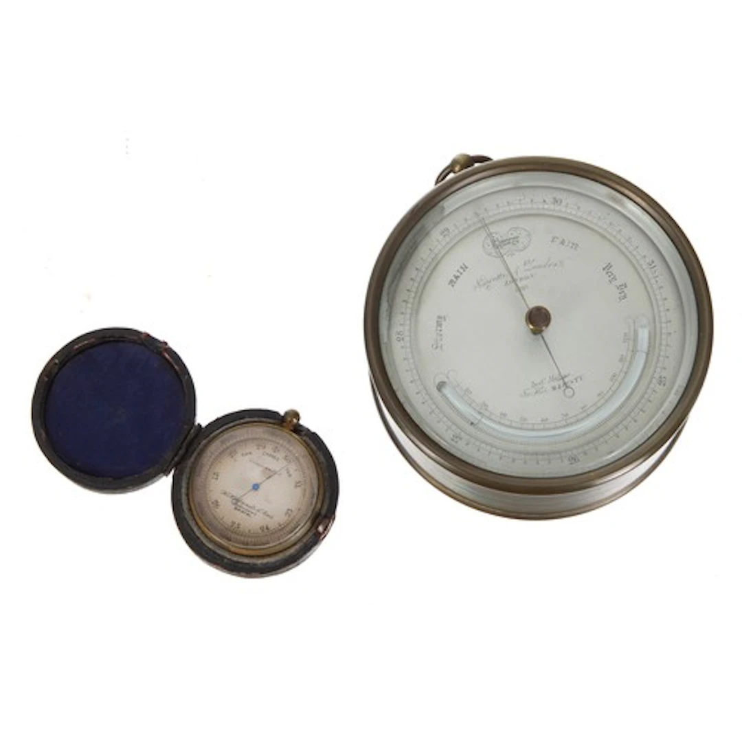 Negretti & Zambra, London aneroid barometer, No. 2225, 4...