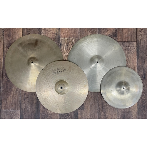 Zildjian Avedis 20" ride cymbal; together with a Paiste Soun...