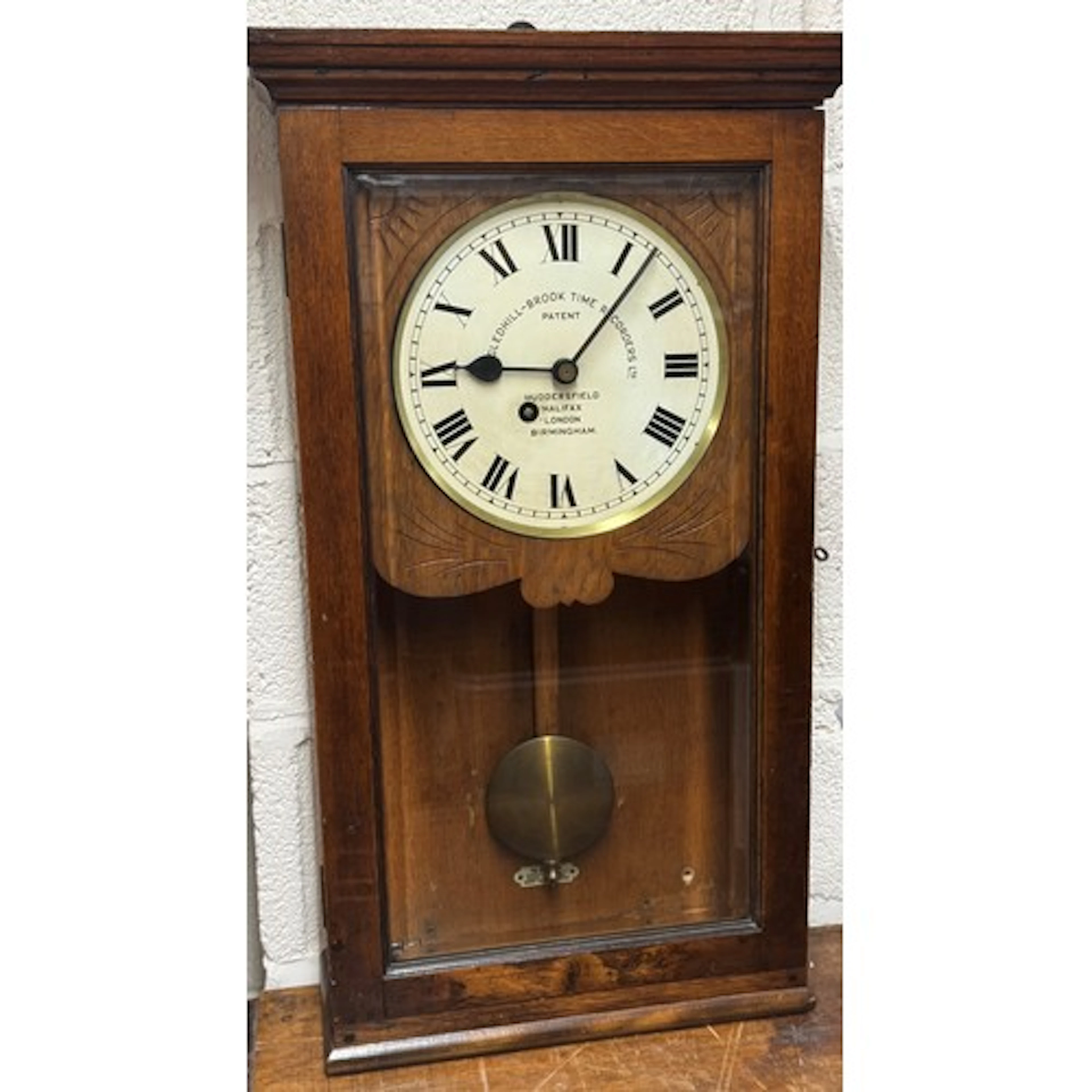 The Gledhill-Brook Time Recorders Limited Patent single fuse...