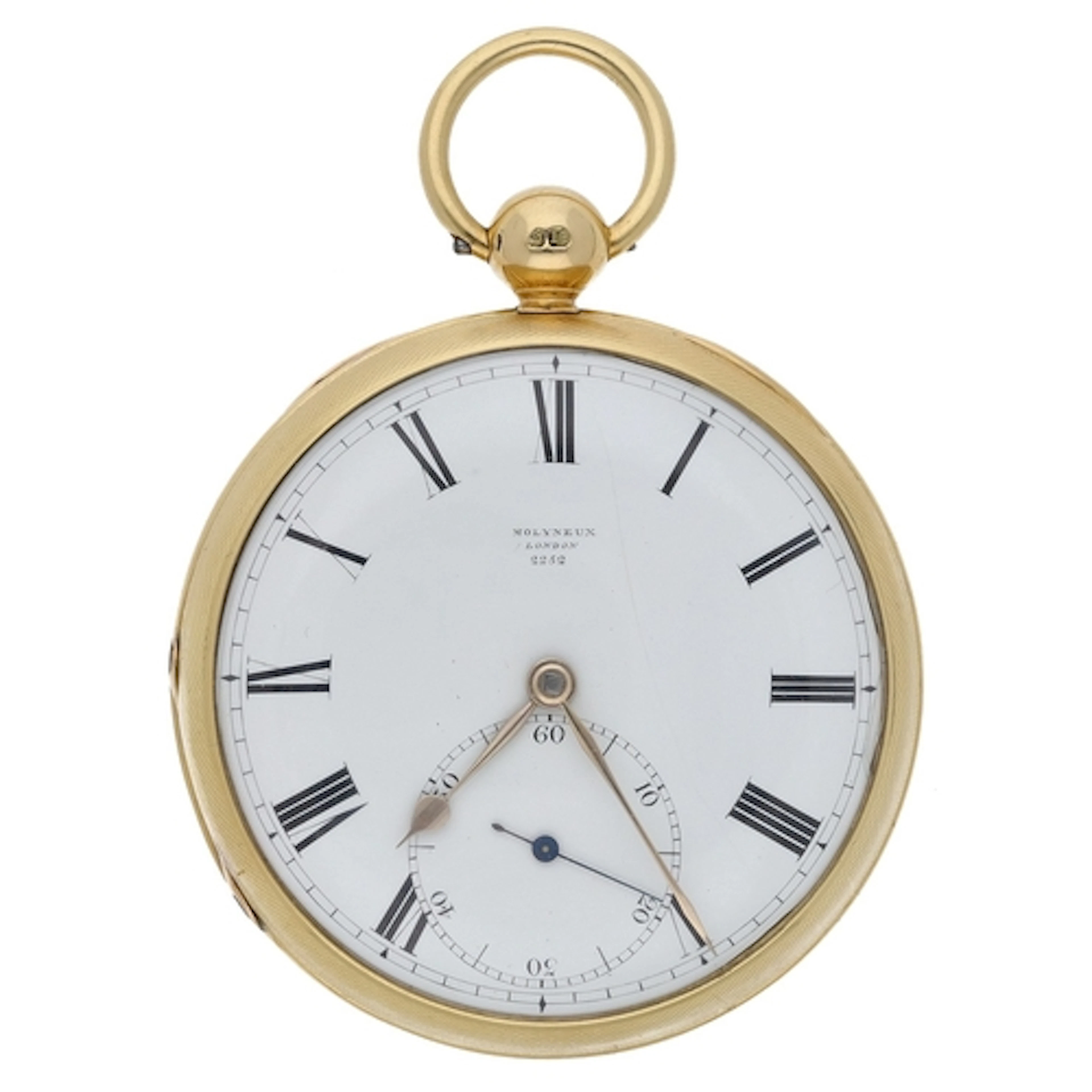 Robert Molyneux, London - fine and interesting 18ct pocket c...