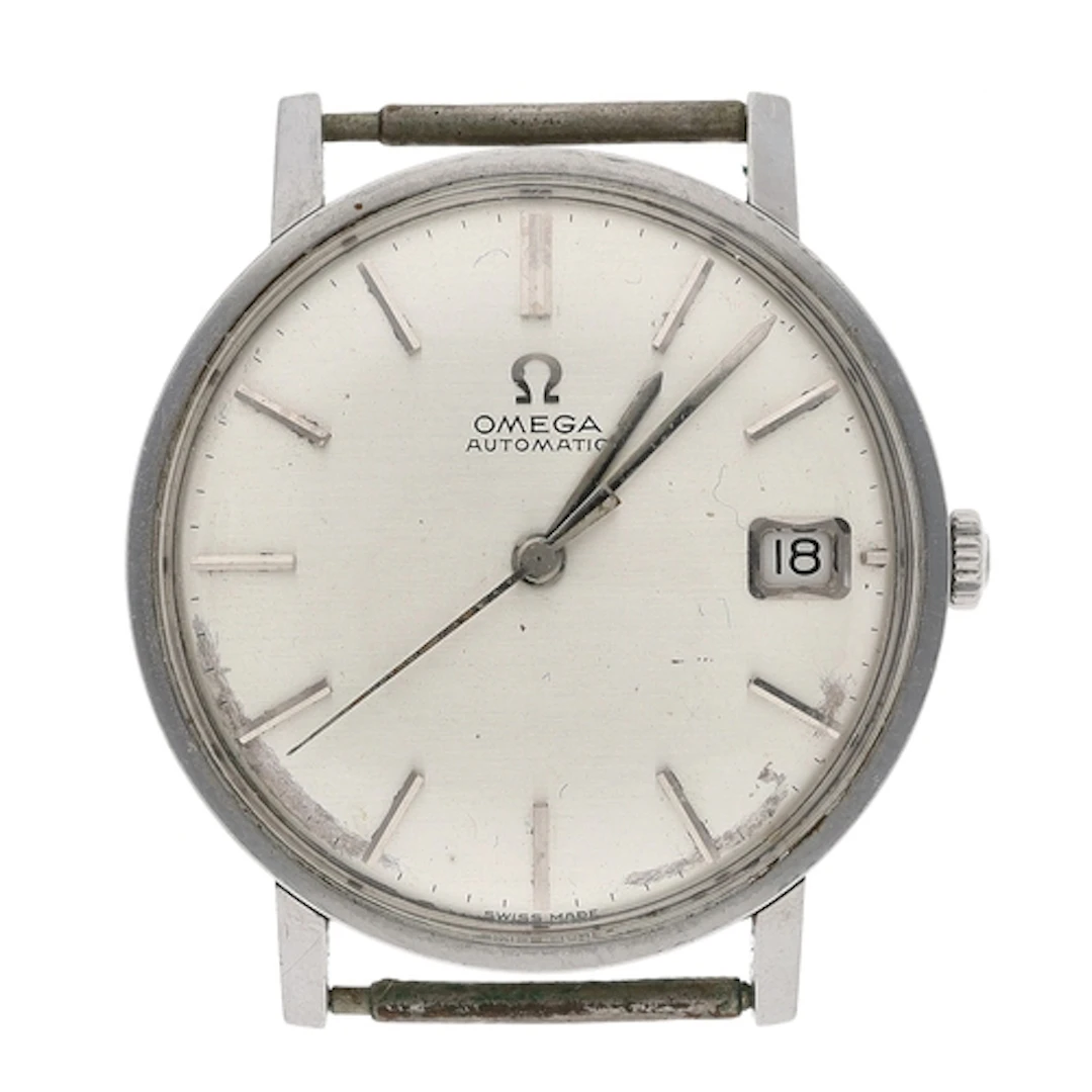 Omega automatic stainless steel gentleman's wristwatch, refe...