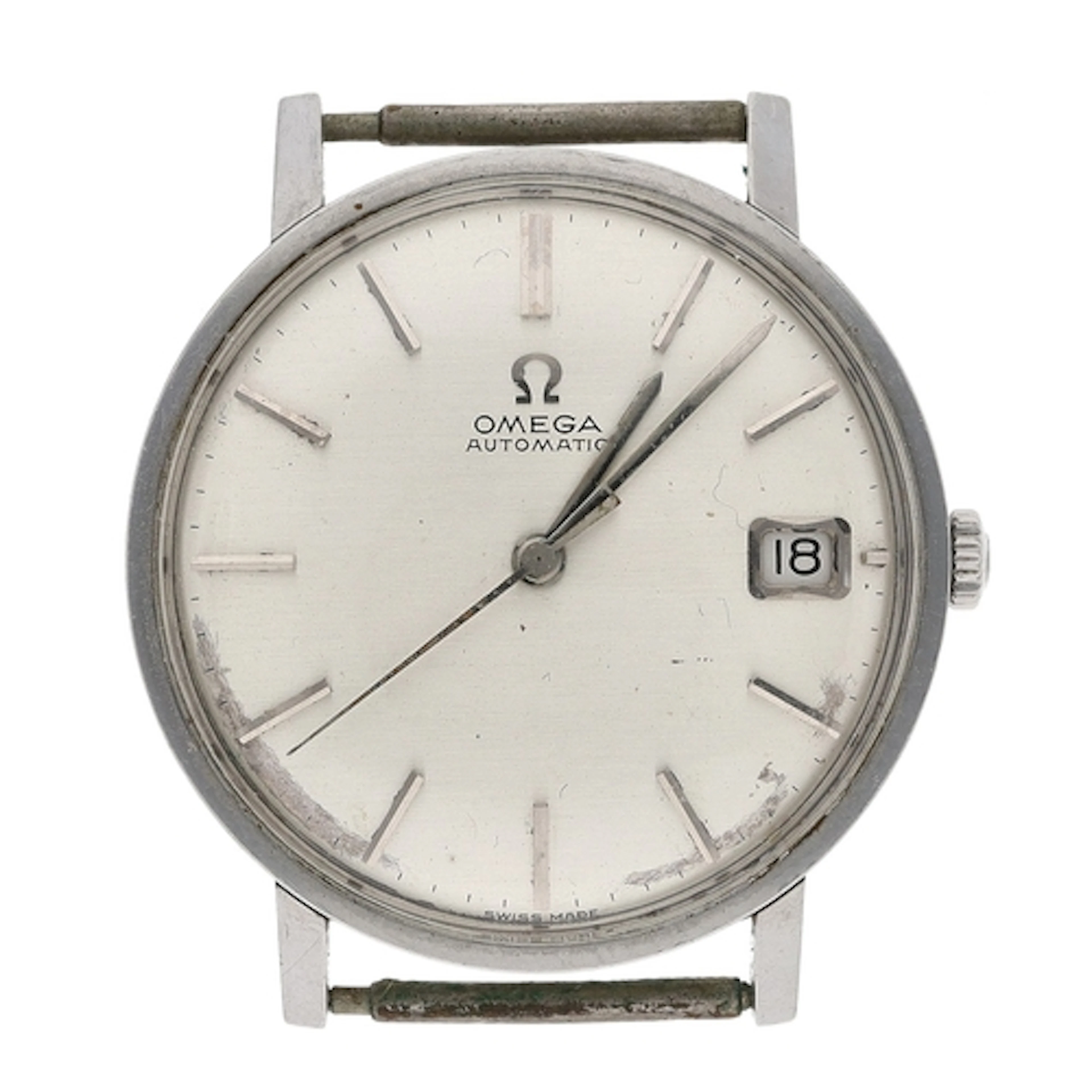 Omega automatic stainless steel gentleman's wristwatch, refe...