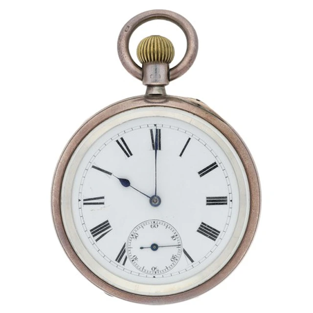 Edward VII silver lever pocket watch, Chester 1903, unsigned...