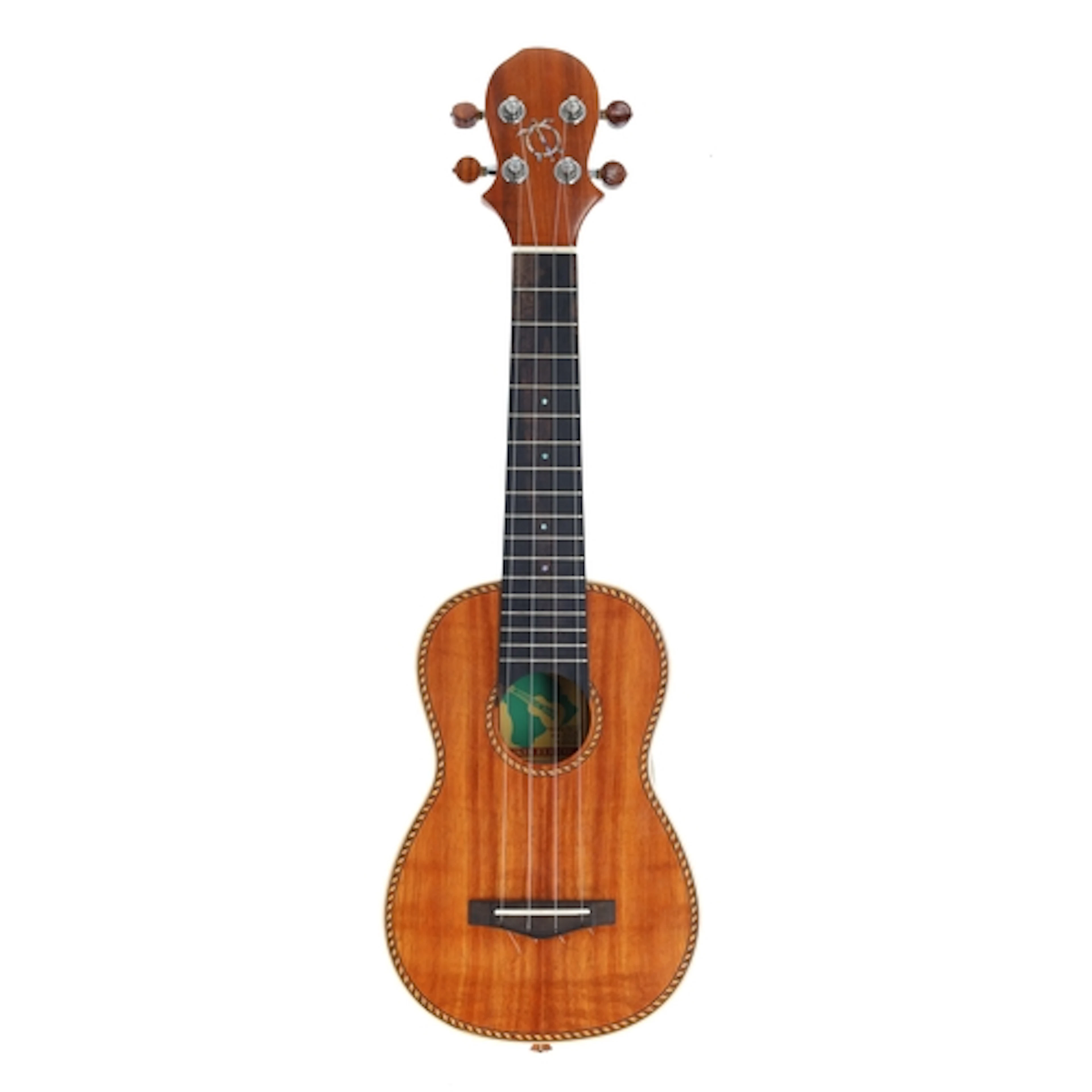 Big Island model U-KRP-SP ukulele, with strap and hard case...