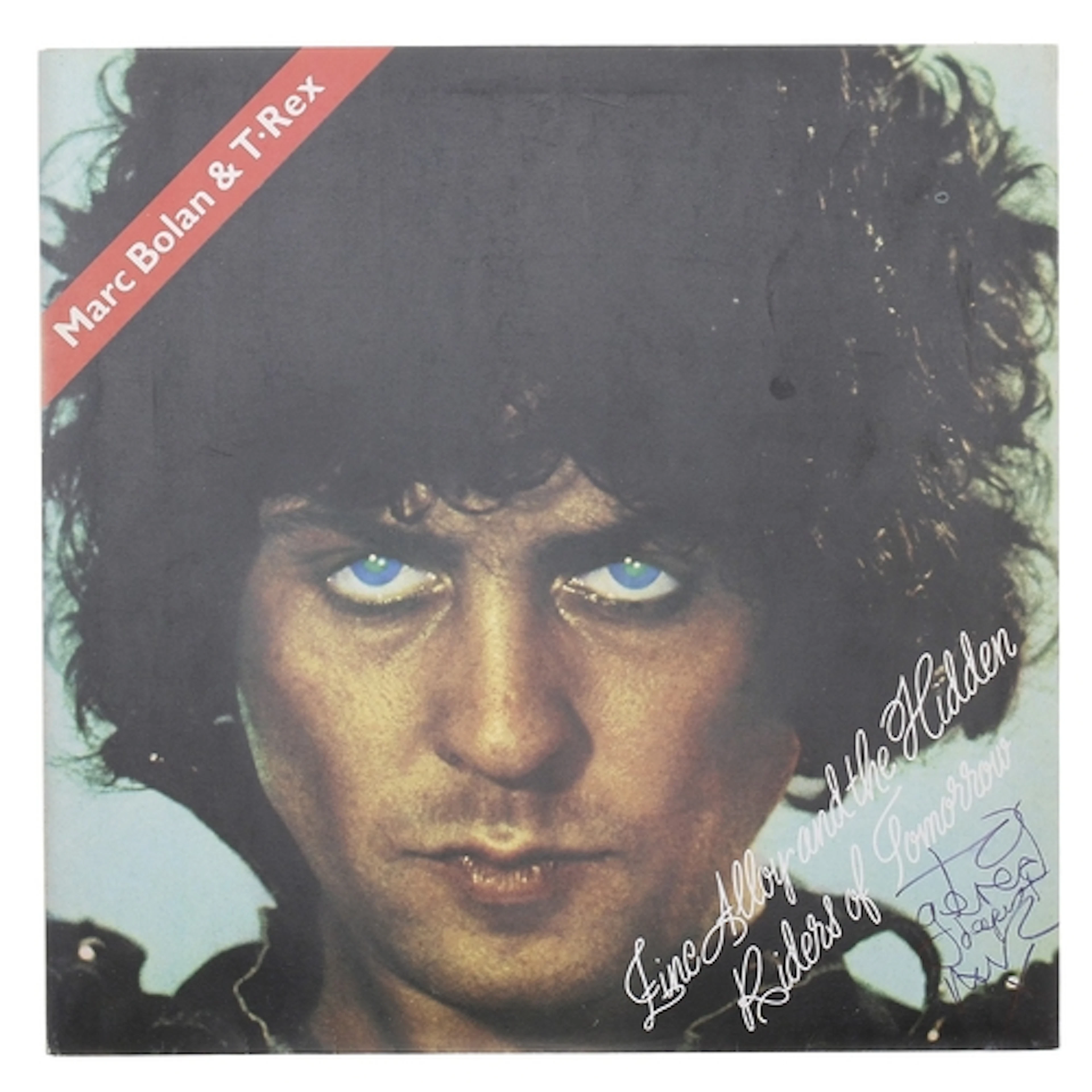 Marc Bolan & T. Rex - autographed Zinc Alloy and The Hid...
