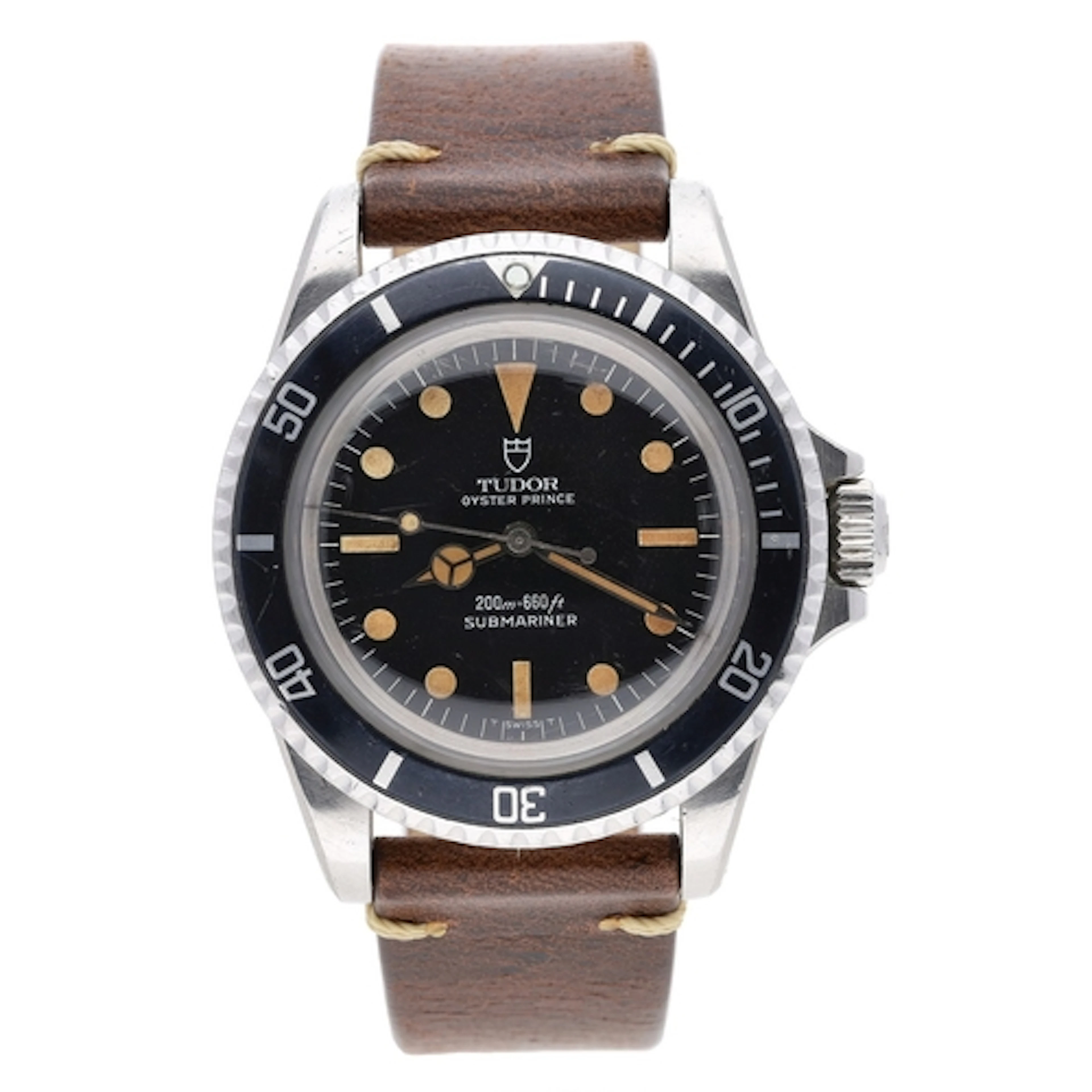 Tudor Oyster Prince Submariner (meters first) stainless stee...