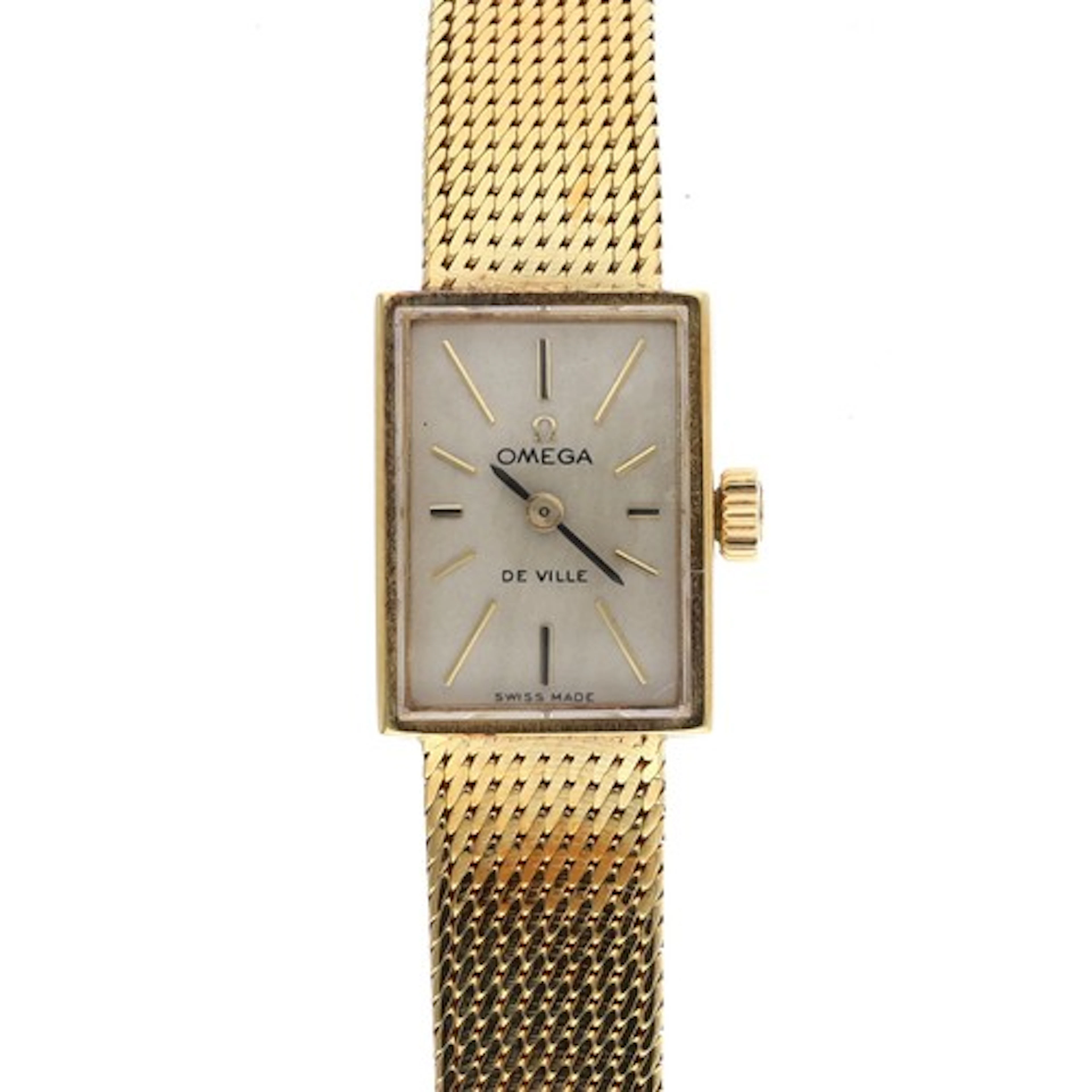 Omega De Ville 18ct lady's wristwatch, case reference 8101 B...