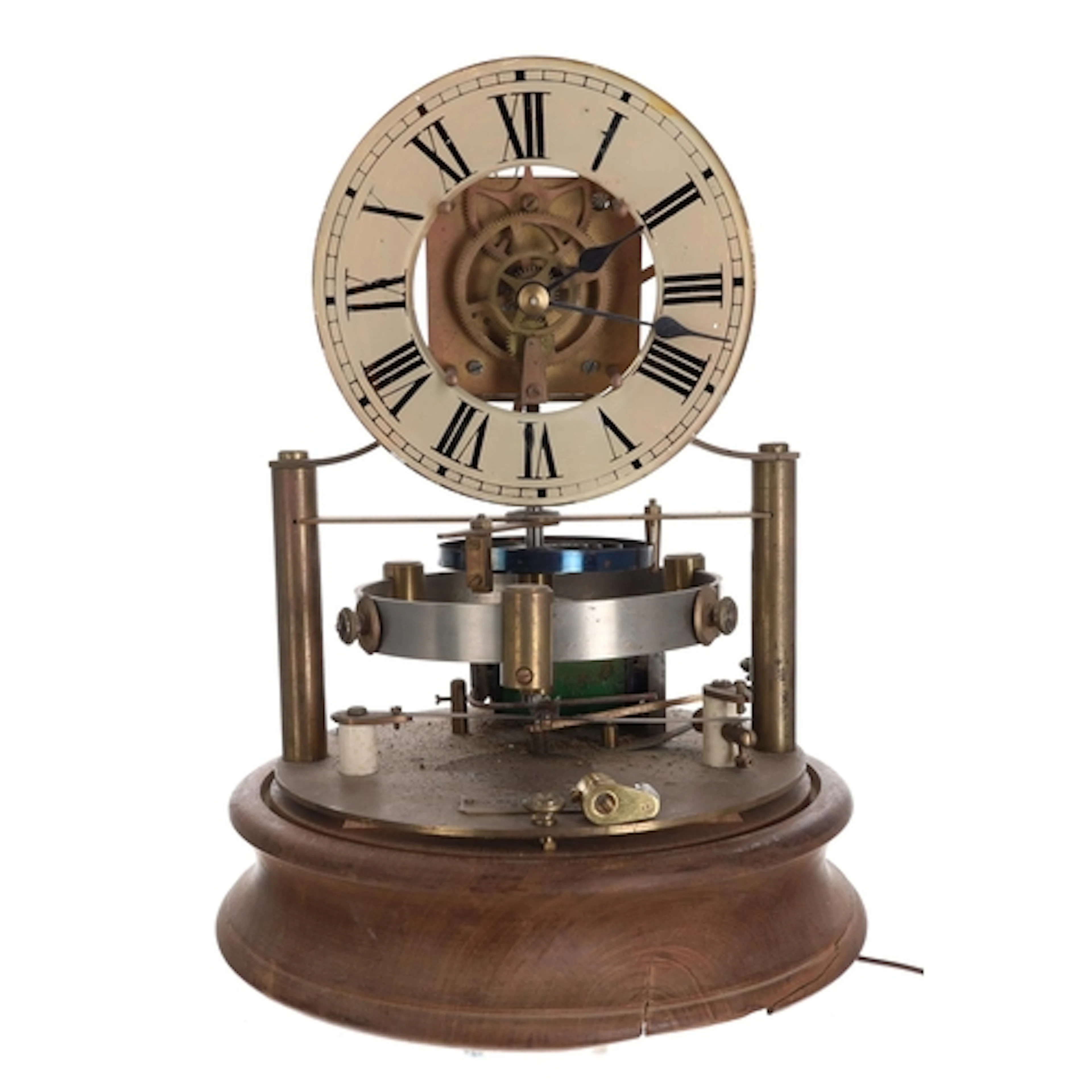 English Murday's Patent electric clock timepiece by the Reas...