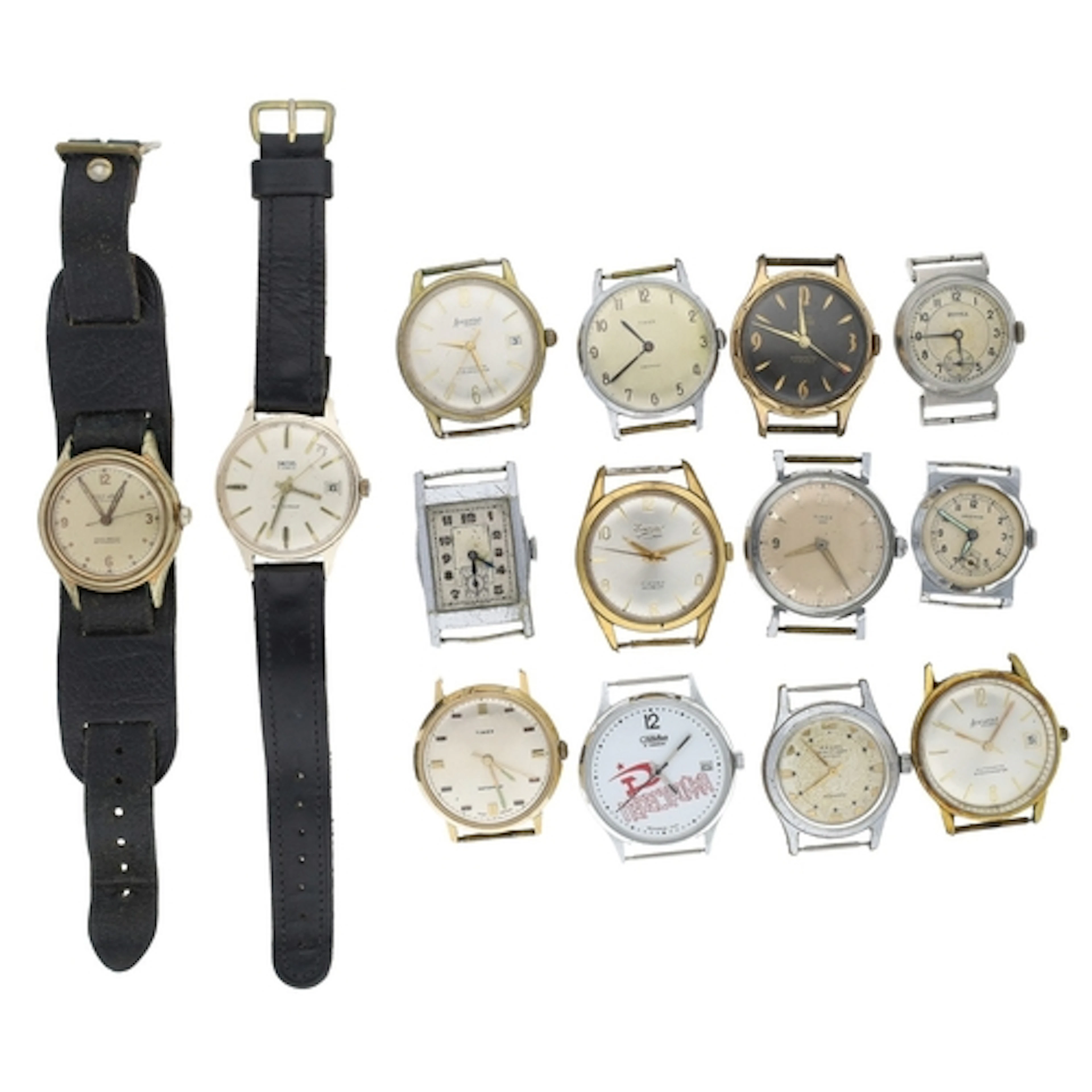 Quantity of assorted wristwatches to include Everite Helmsma...