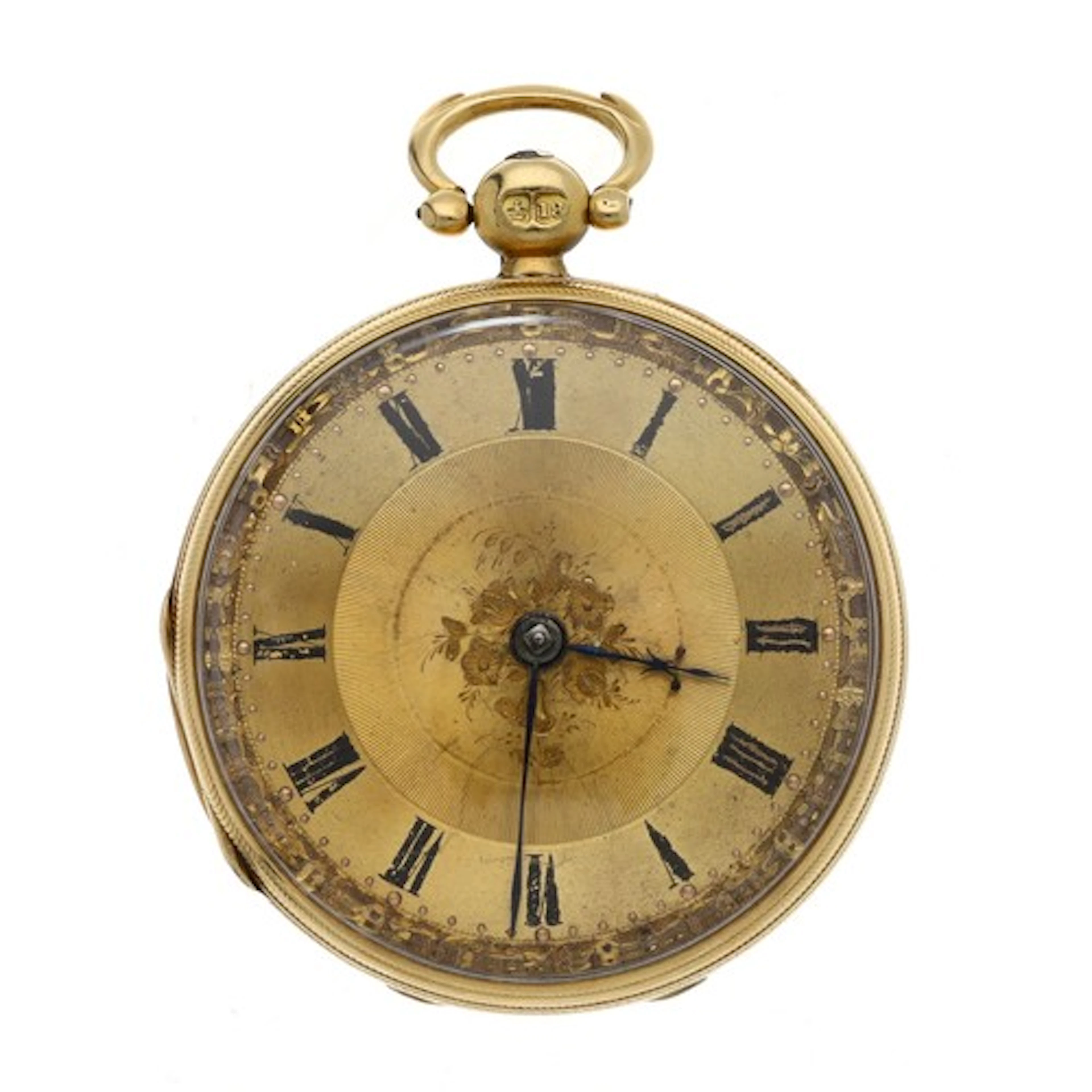 Cozens Mattheus Thorpe - Victorian 18ct fusee lever pocket w...