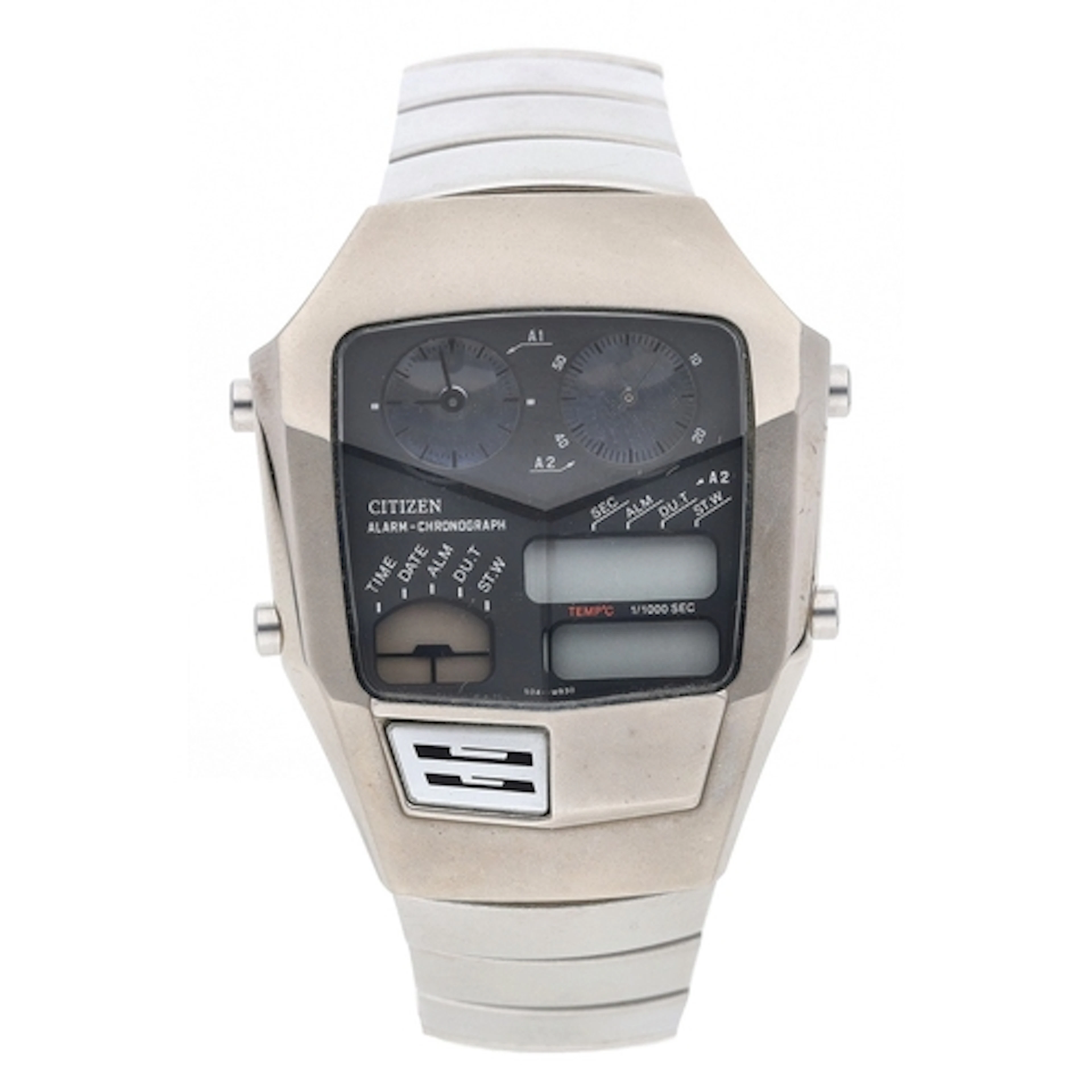 Citizen A2 Alarm-Chronograph 'Digi-Ana Temp' gentleman's wri...