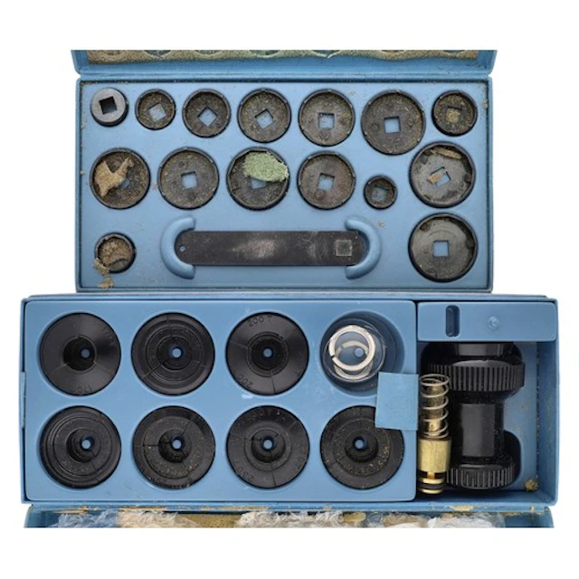 Tissot watch case opening tool with full set of accessories,...