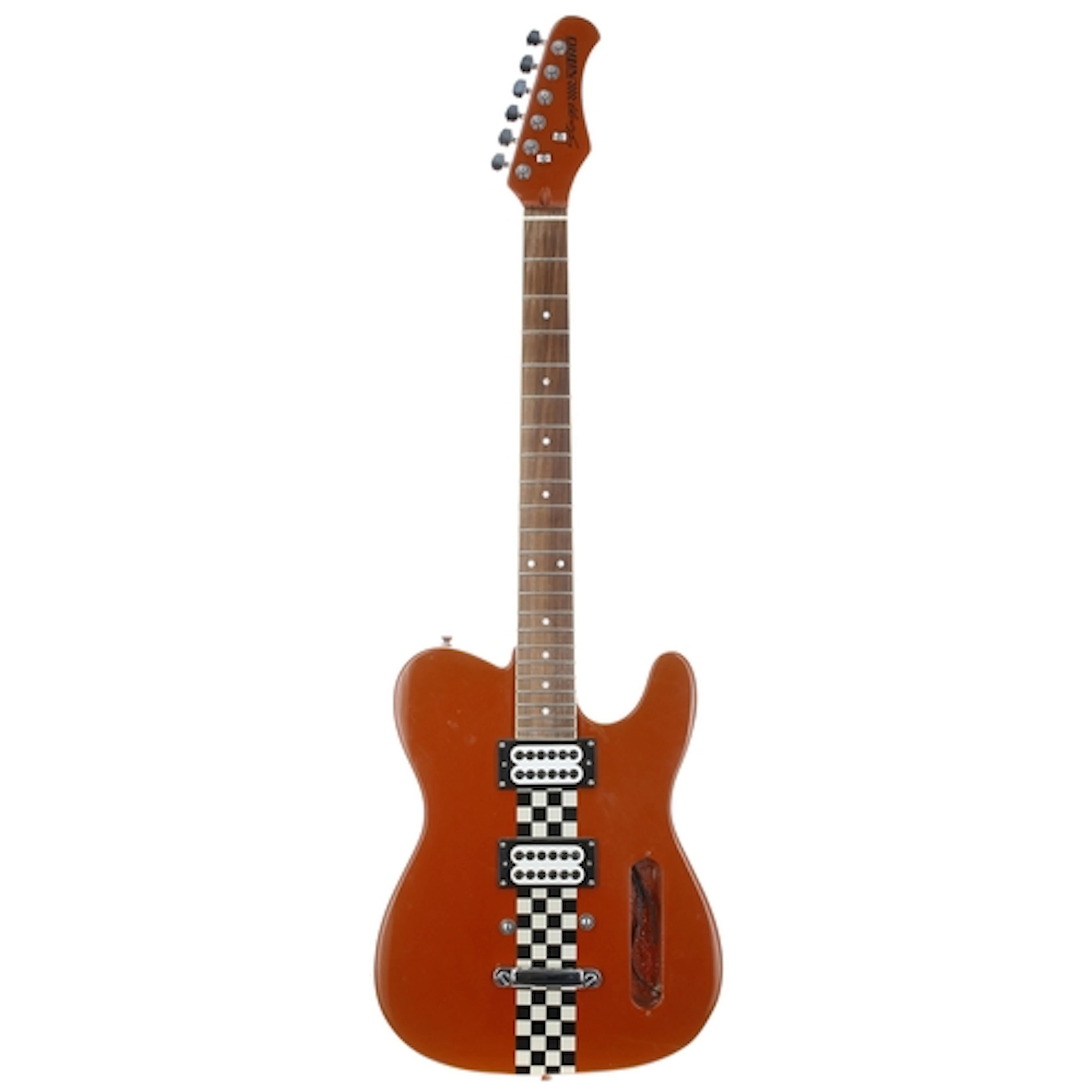 Stagg Nitro electric guitar in need of completion, orange fi...