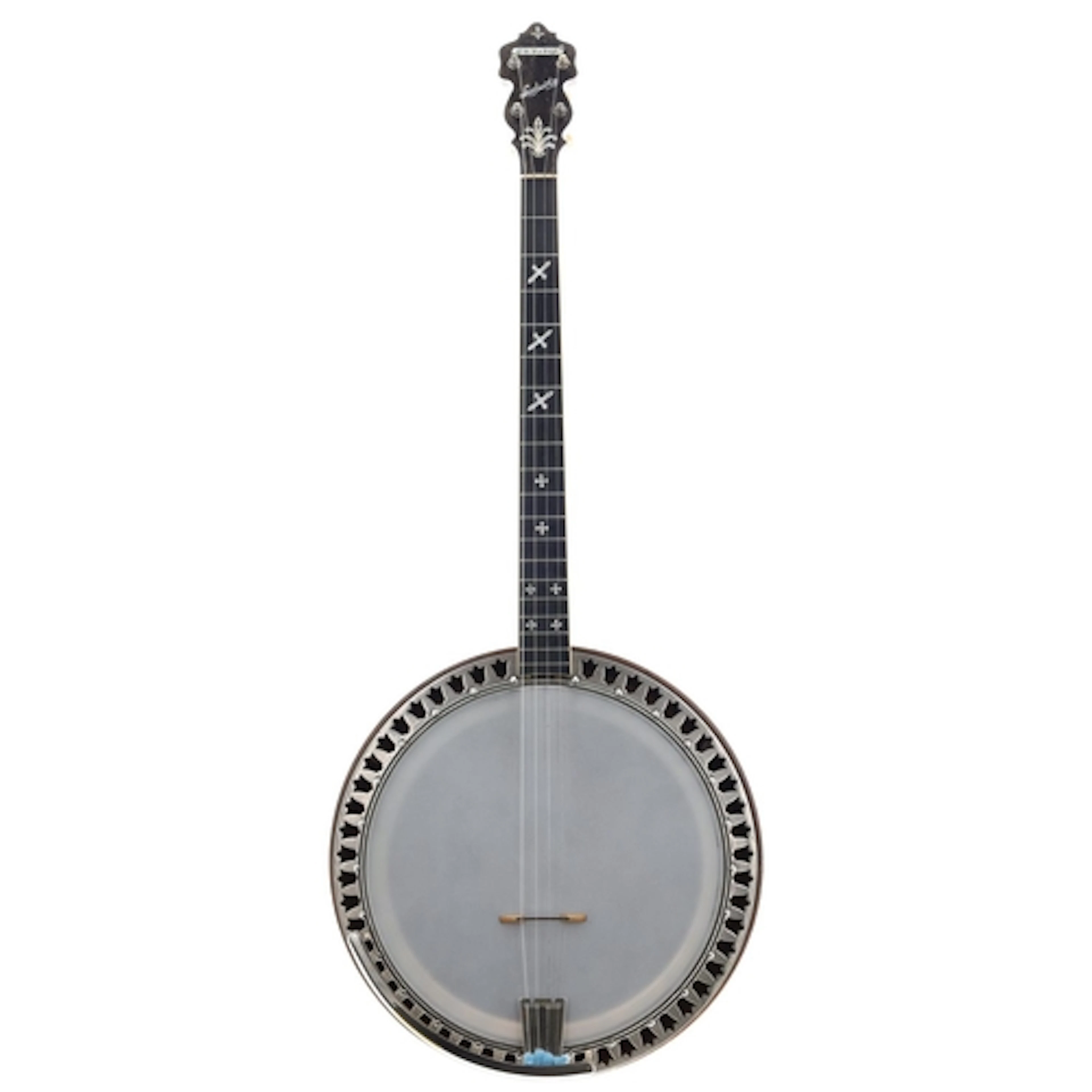 Ludwig Capitol tenor banjo, ser. no. 4990, with marquetry in...
