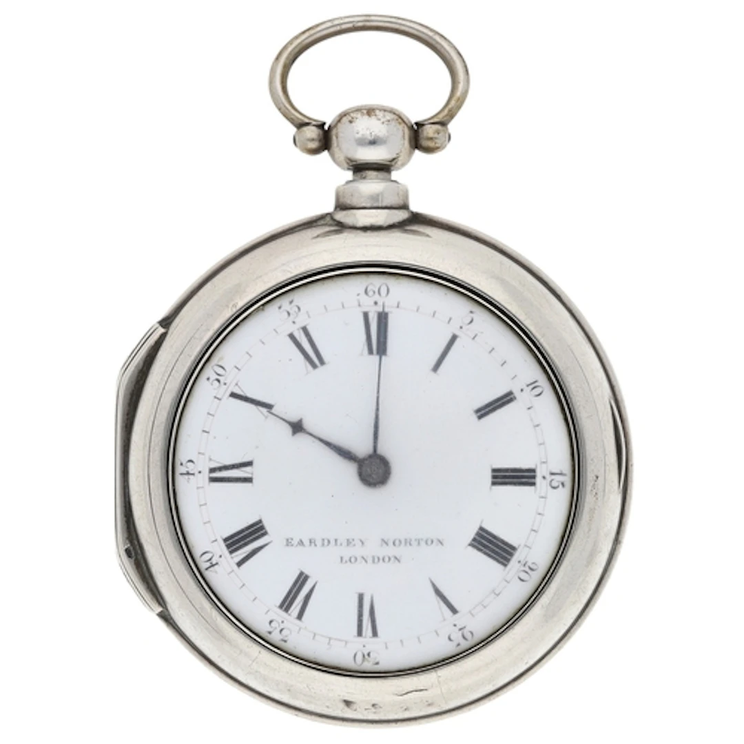 Eardley Norton, London - 18th century silver quarter repeati...