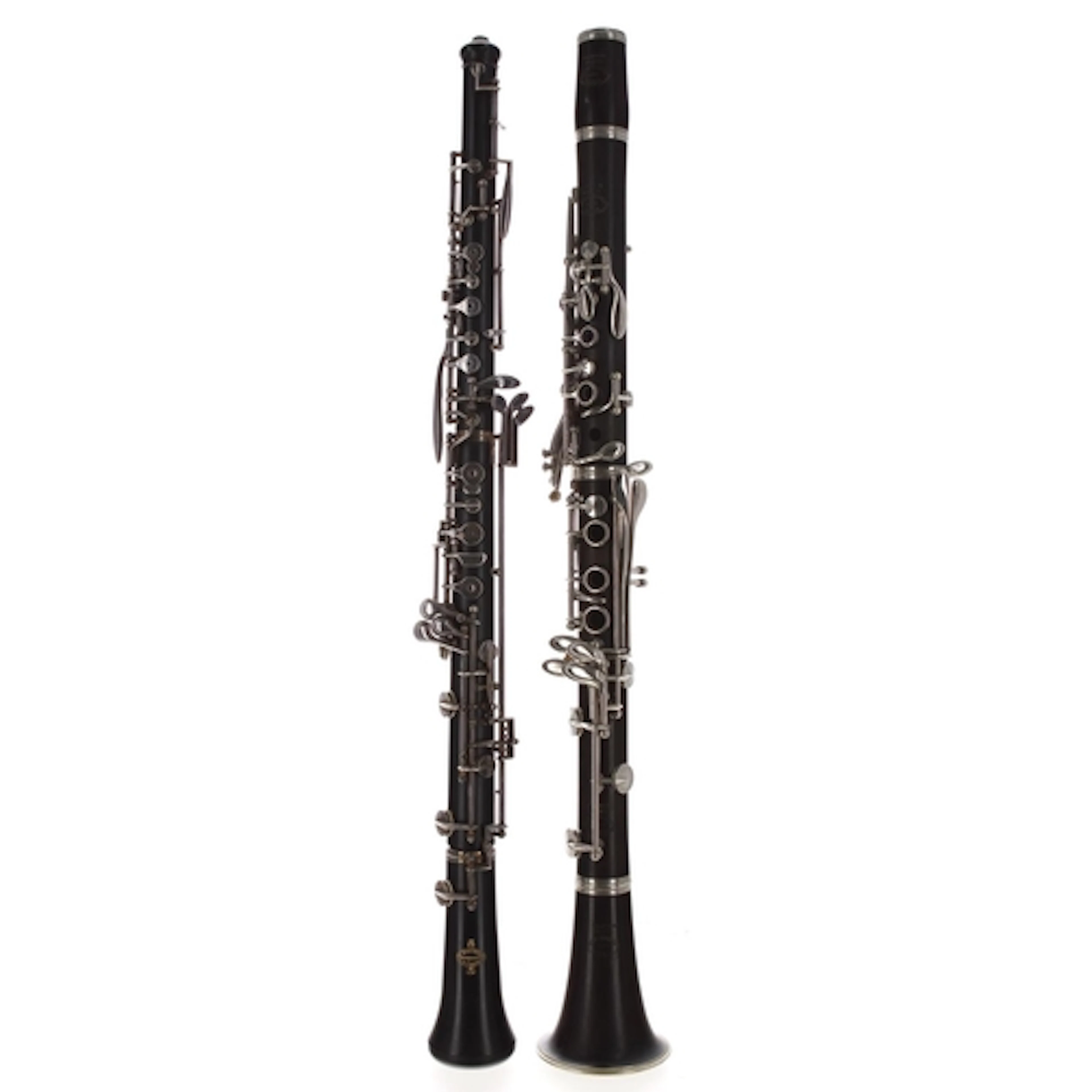 Blackwood Bb clarinet by and stamped Evette & Schaeffer ...