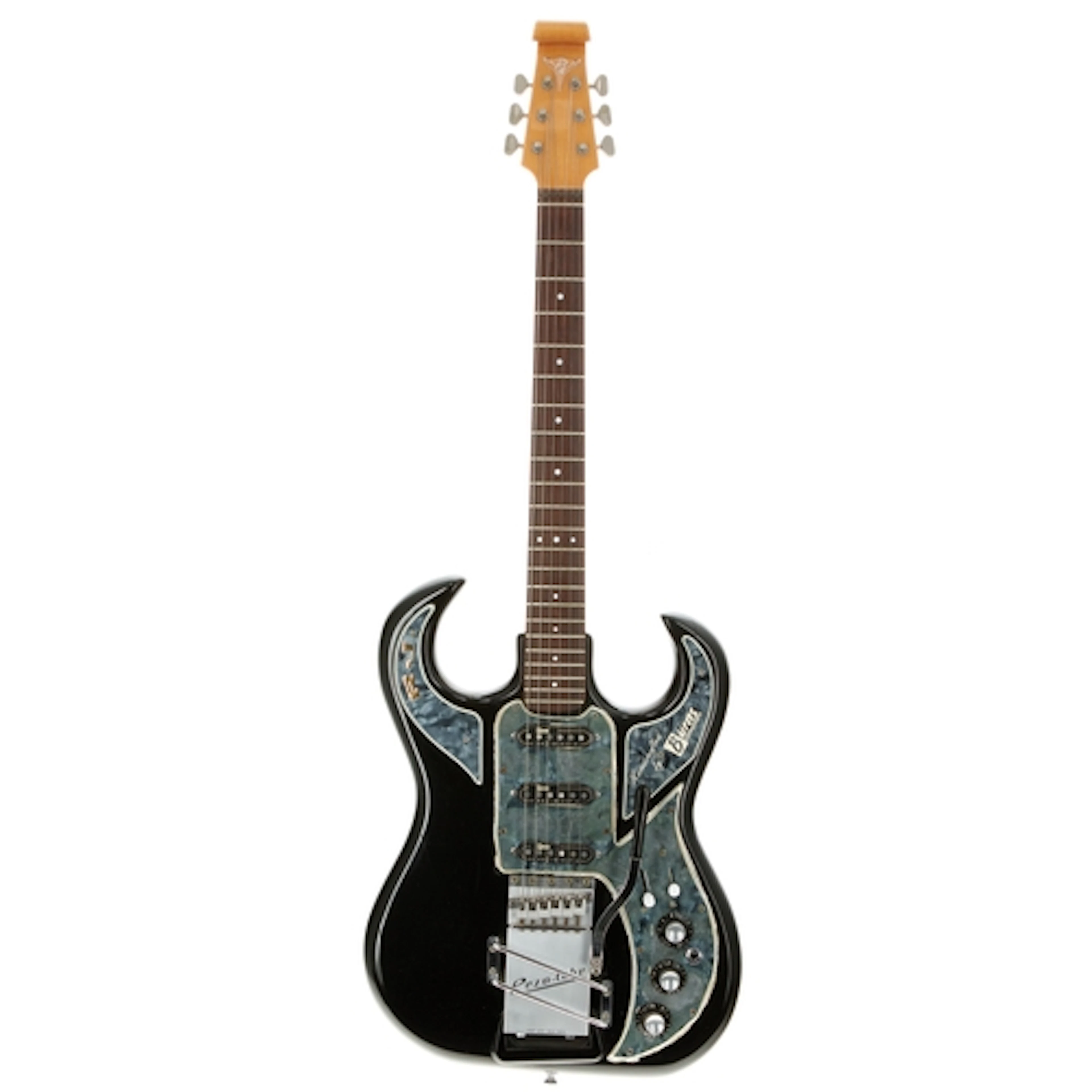 1964 Burns Black Bison electric guitar, made in England; Bod...