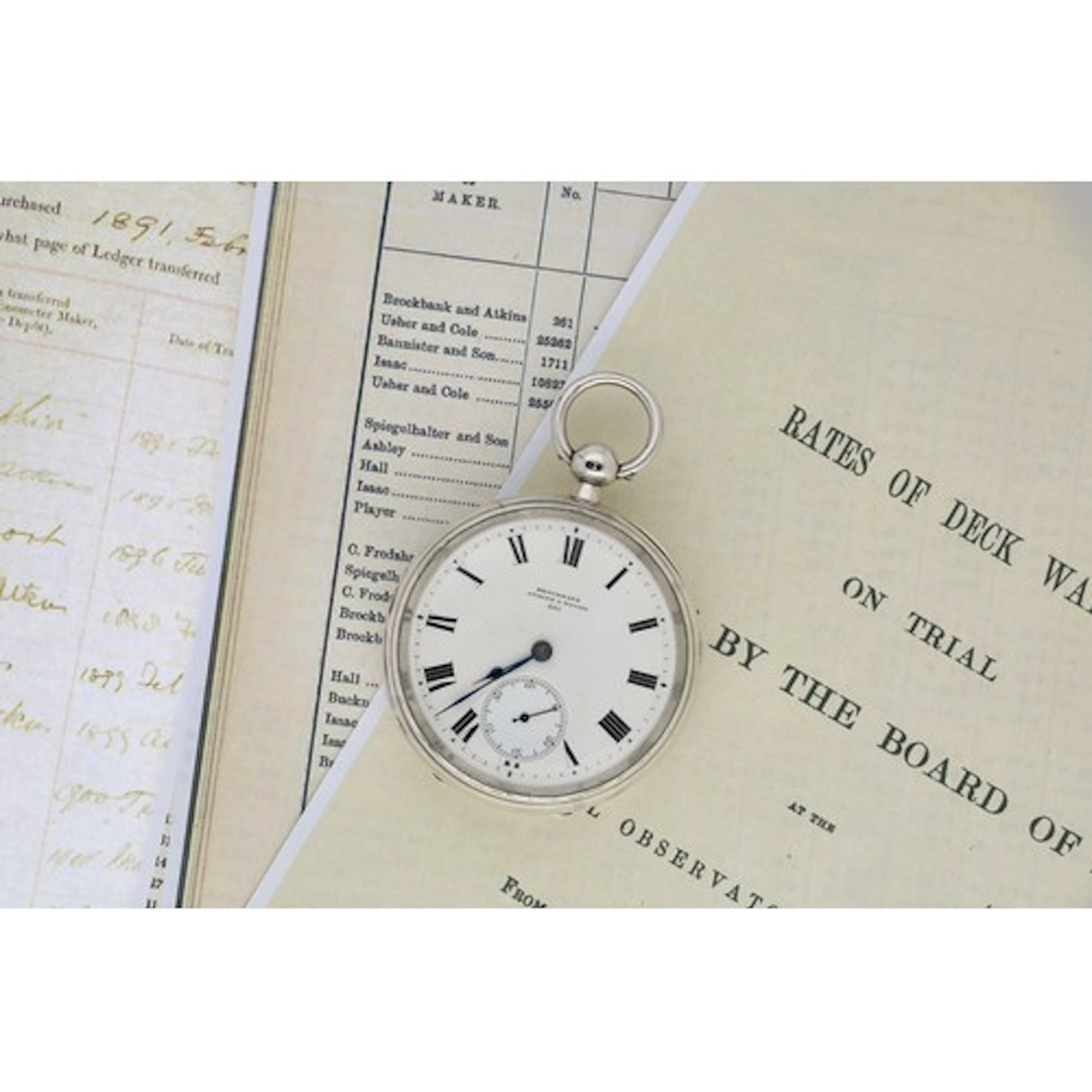 Interesting Brockbank, Atkins & Moore, London - Silver B...