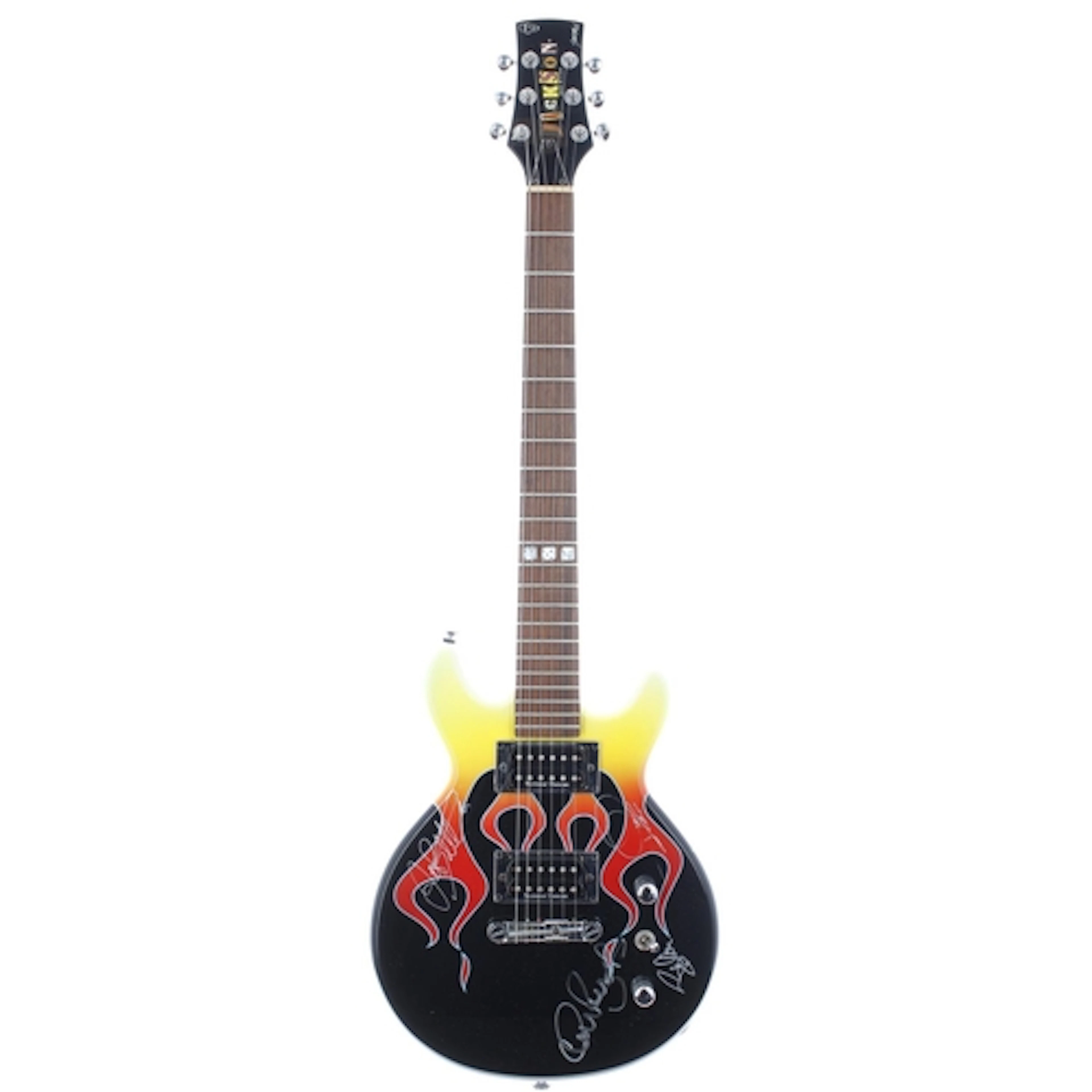 Anthrax - autographed Jackson JJ2 Scott Ian signature electr...