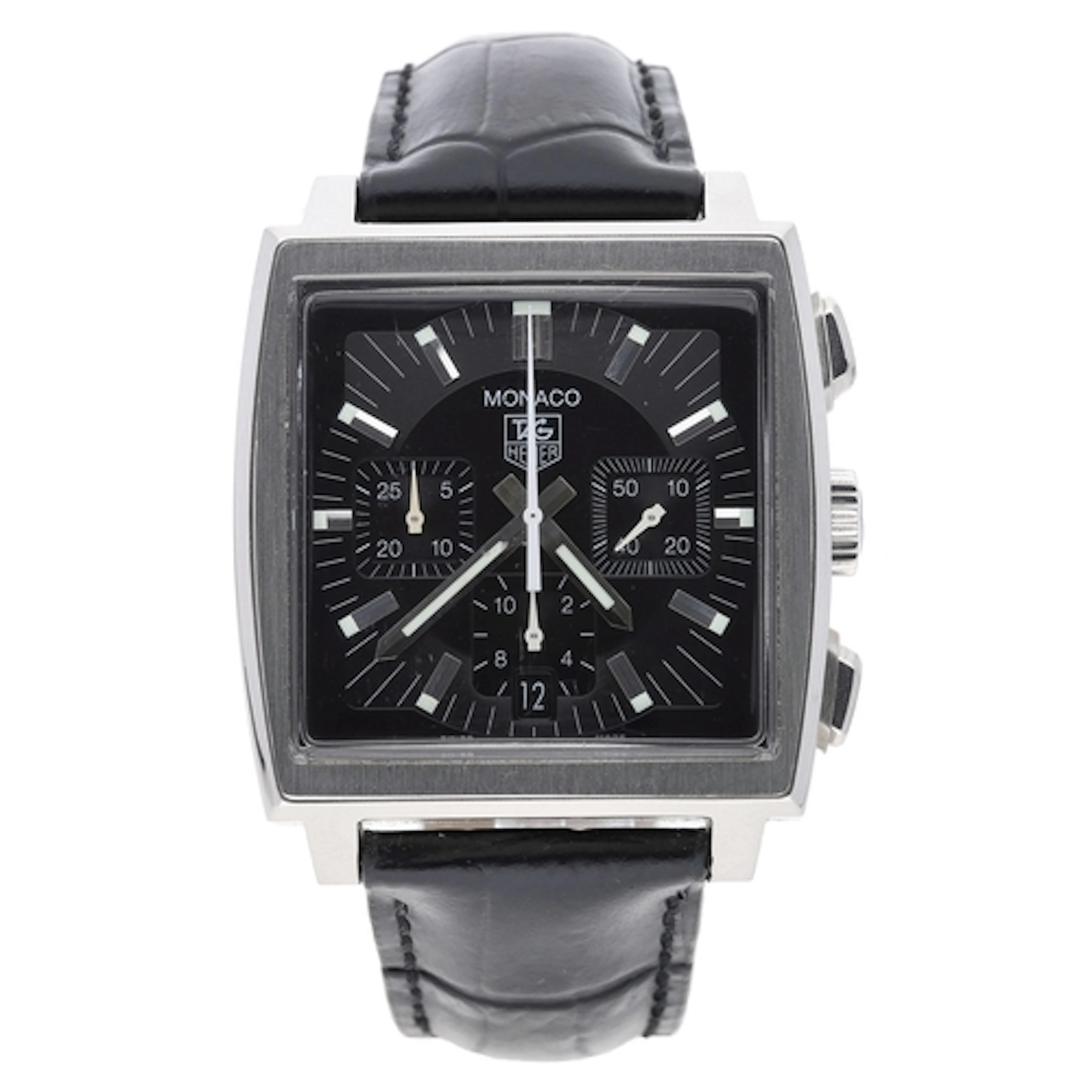 Tag Heuer Monaco Chronograph automatic stainless steel gentl...