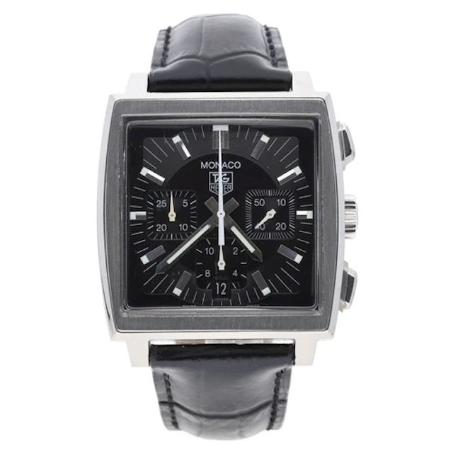 Tag Heuer Monaco Chronograph automatic stainless steel gentl...