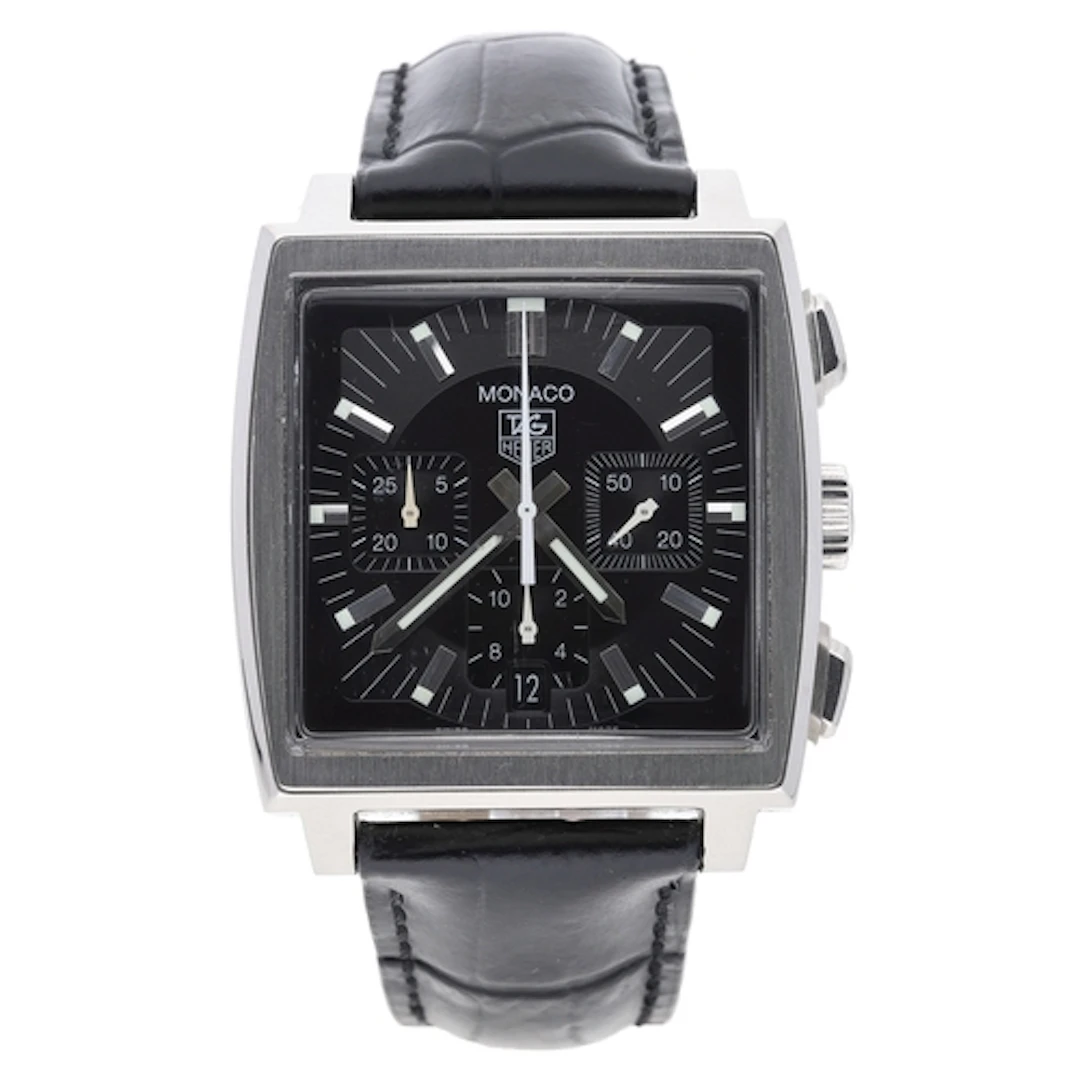 Tag Heuer Monaco Chronograph automatic stainless steel gentl...