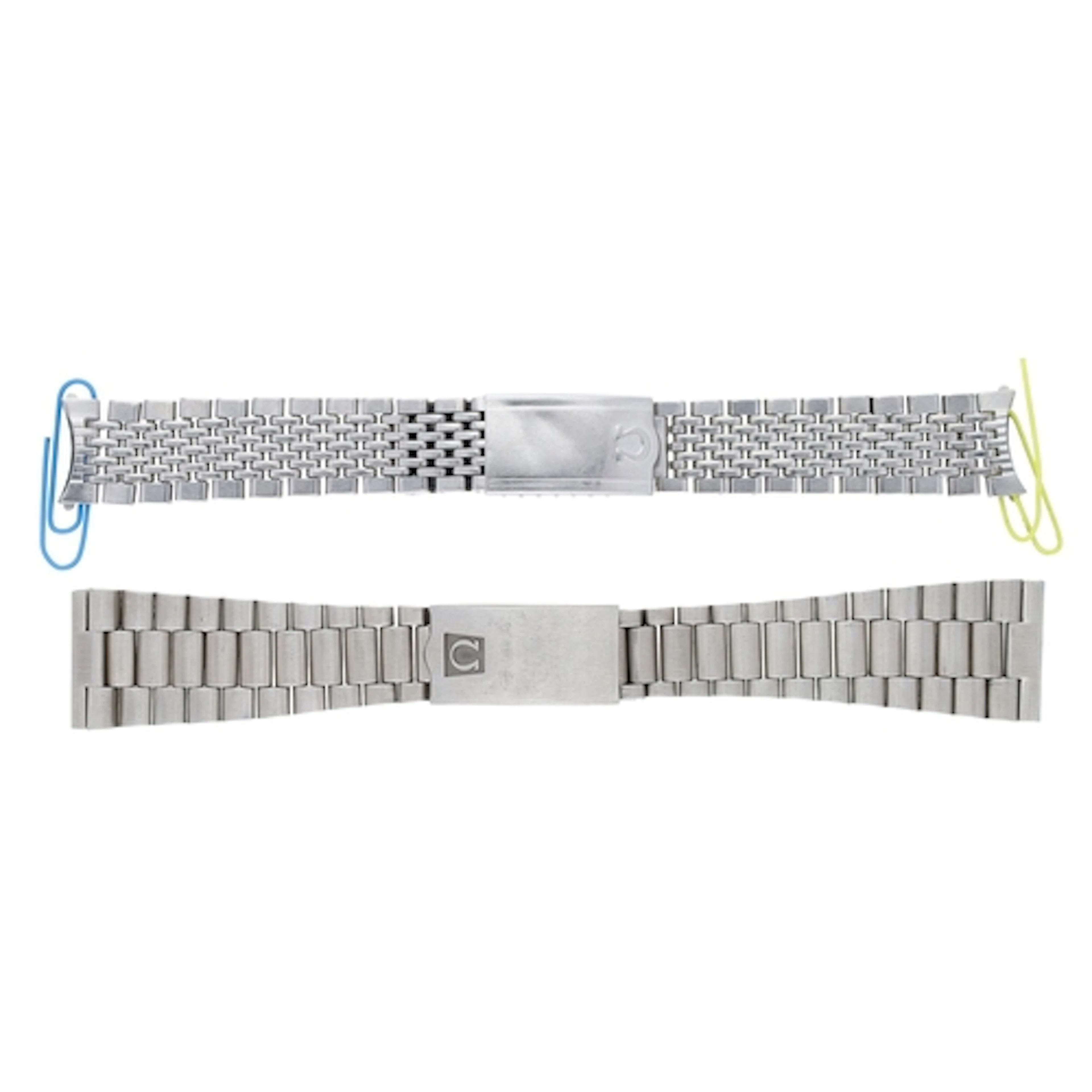 Omega stainless steel wristwatch bracelet, reference. 1037, ...