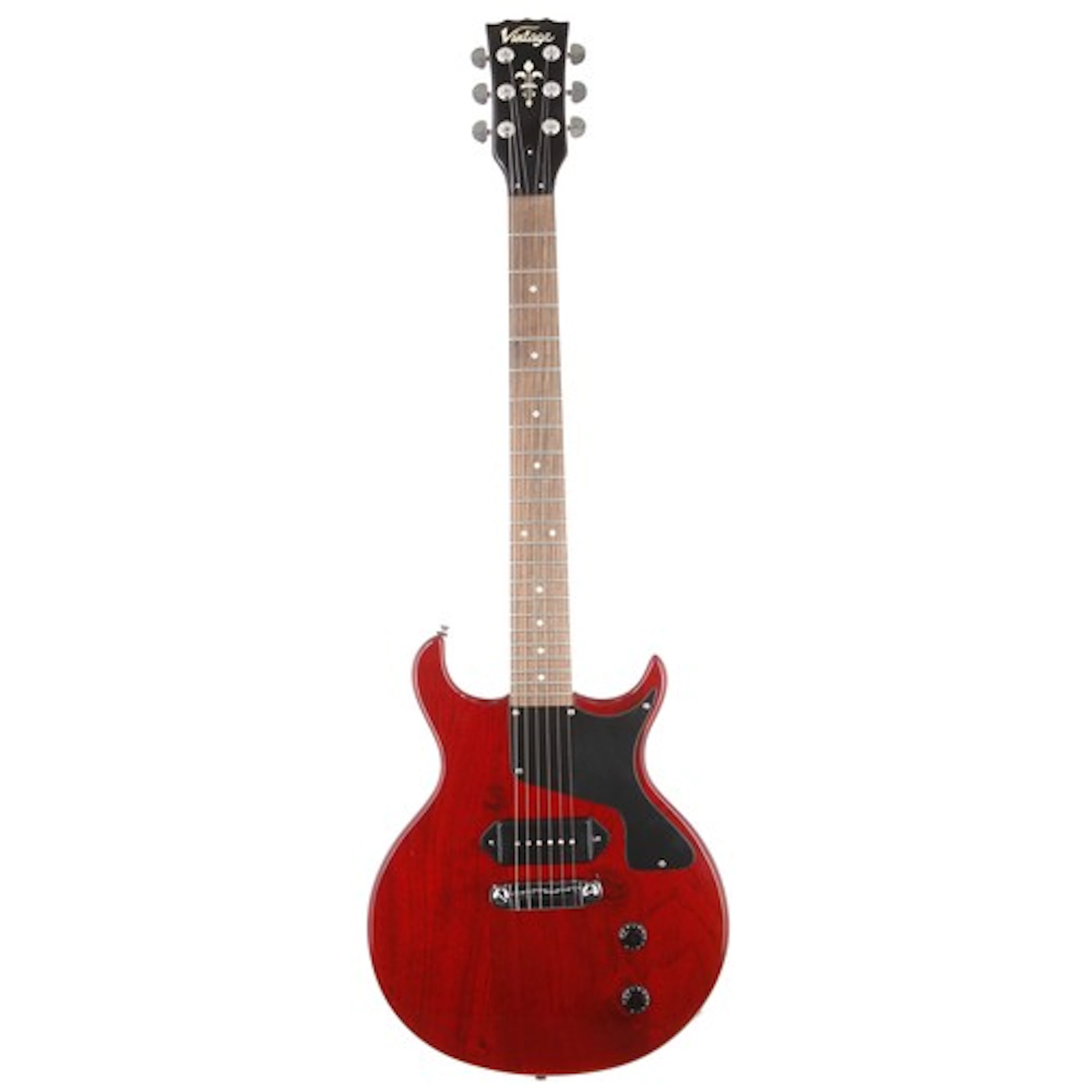 JHS Vintage Les Paul Junior double cut electric guitar, cher...