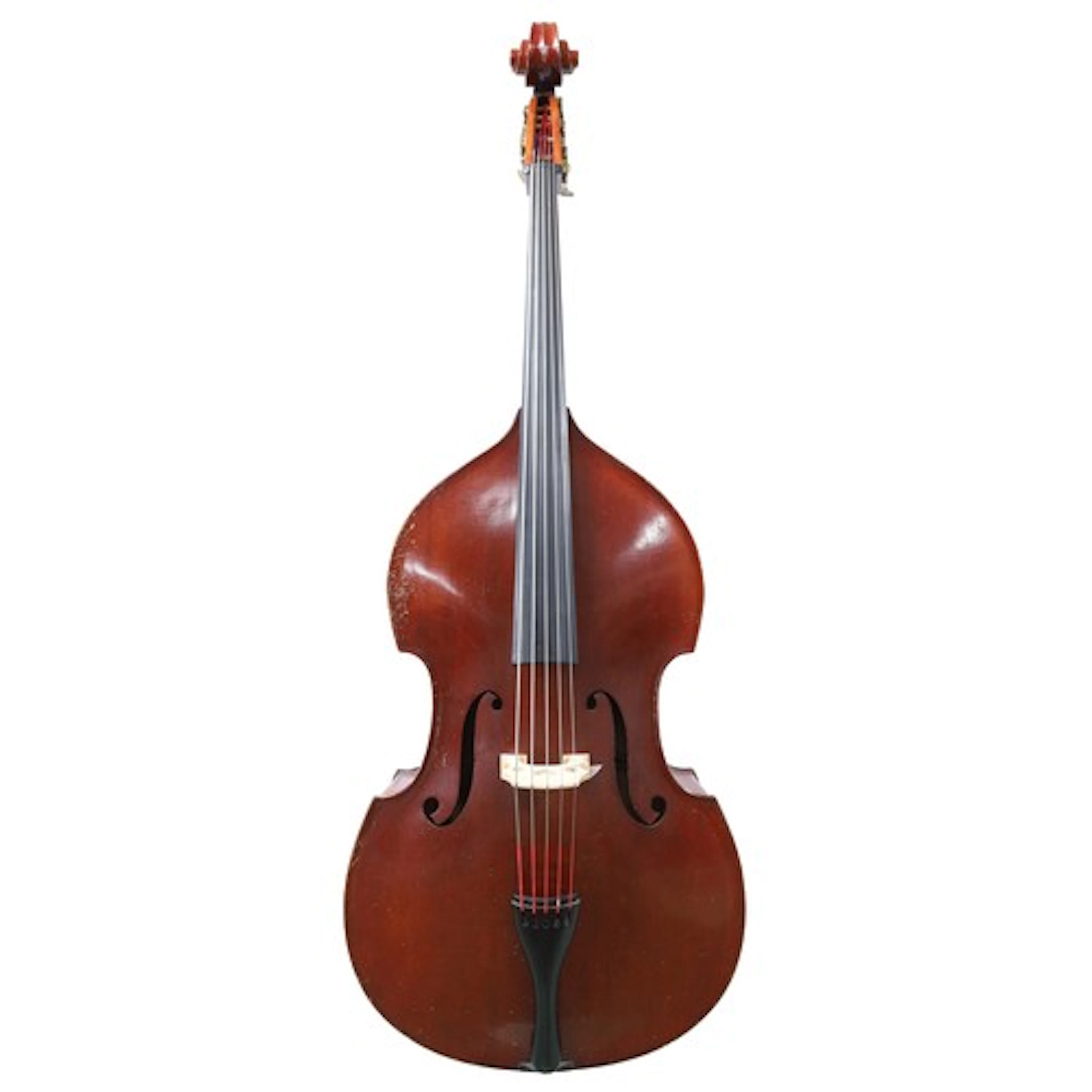 Good modern double bass by and labelled Michael Glass, Adorf...
