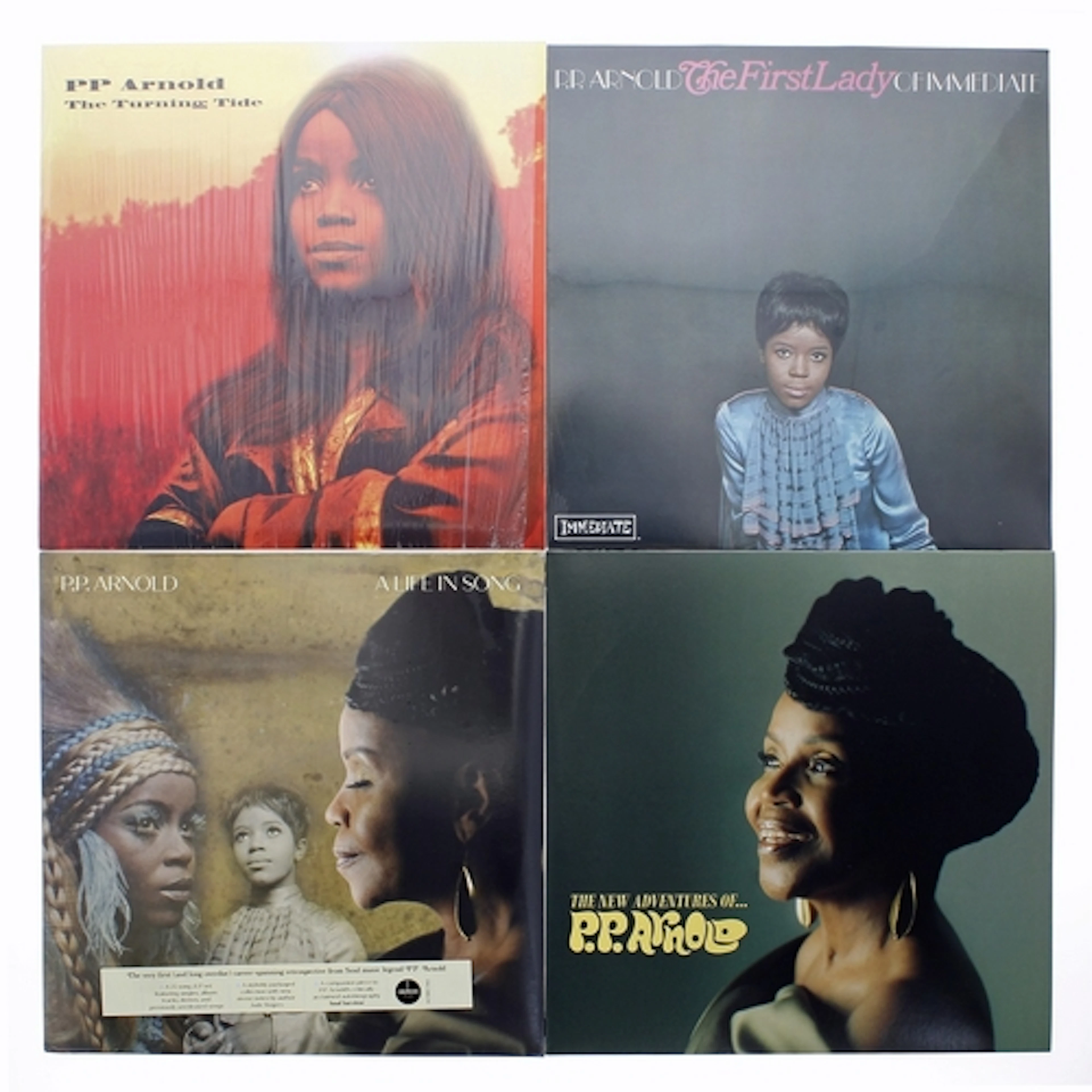 Gered Mankowitz – Seven P.P. Arnold vinyl records, comprisin...