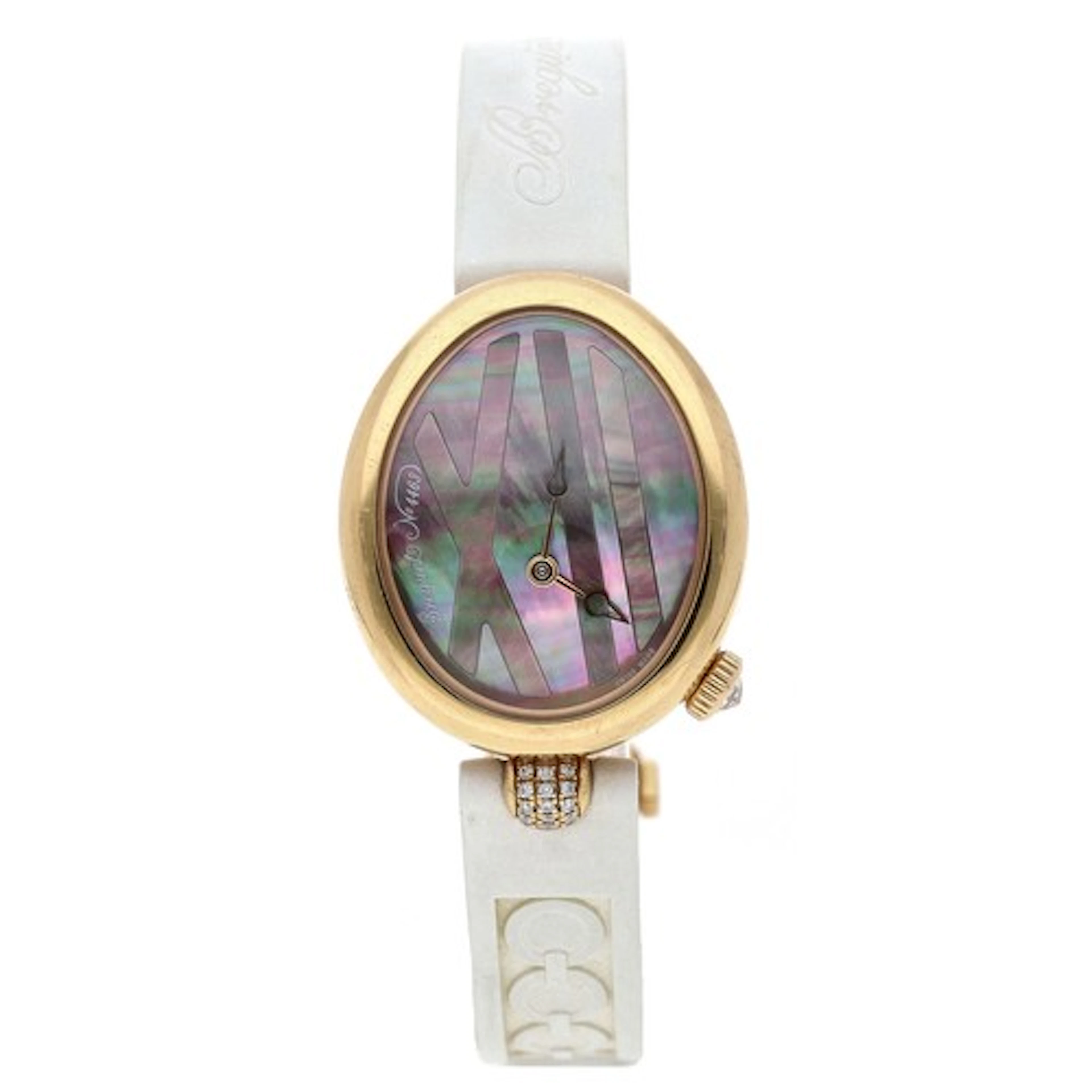 Breguet Reine De Naples 18ct rose gold lady's wristwatch, re...