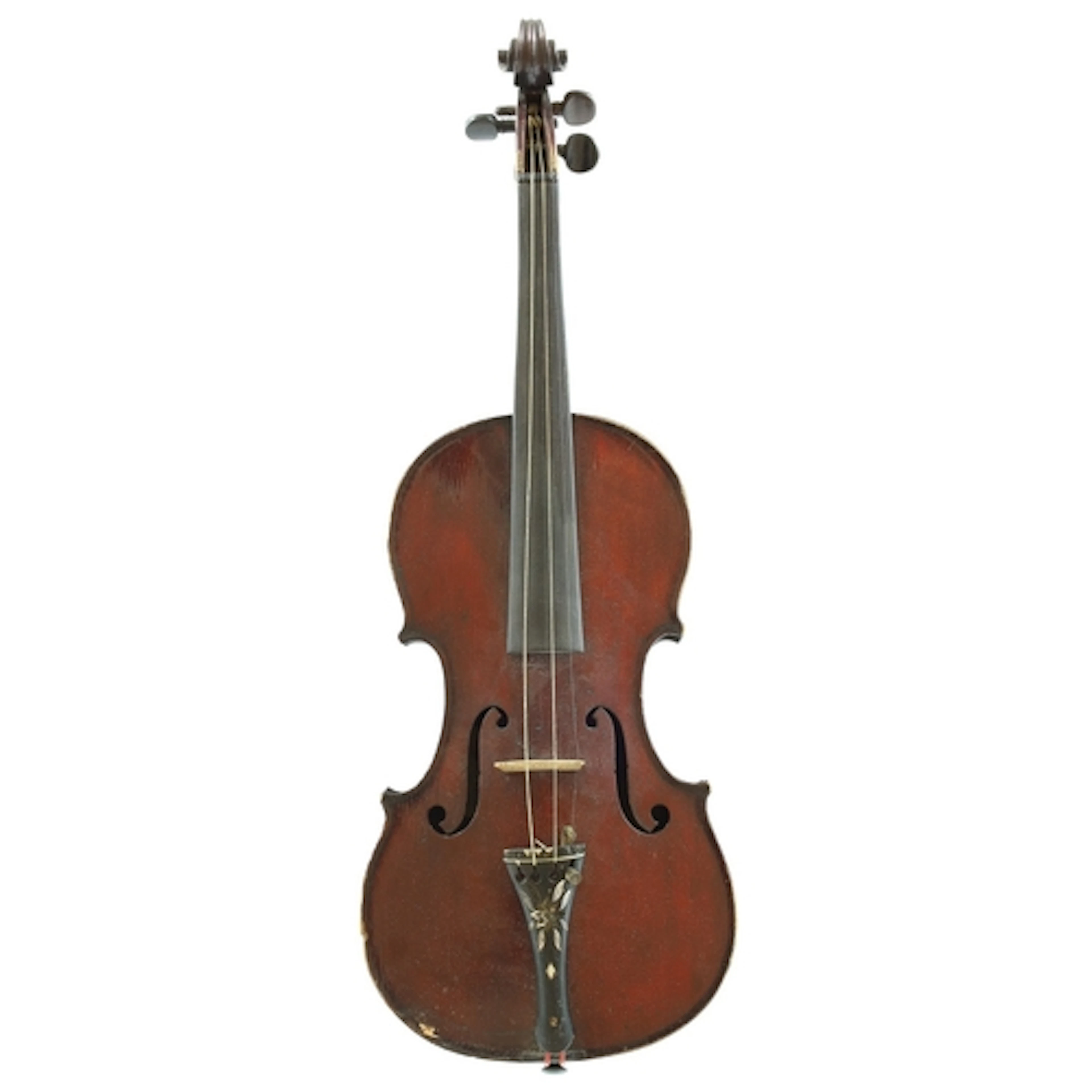 French violin by and labelled Michel-Ange Garini, 14 1/16", ...
