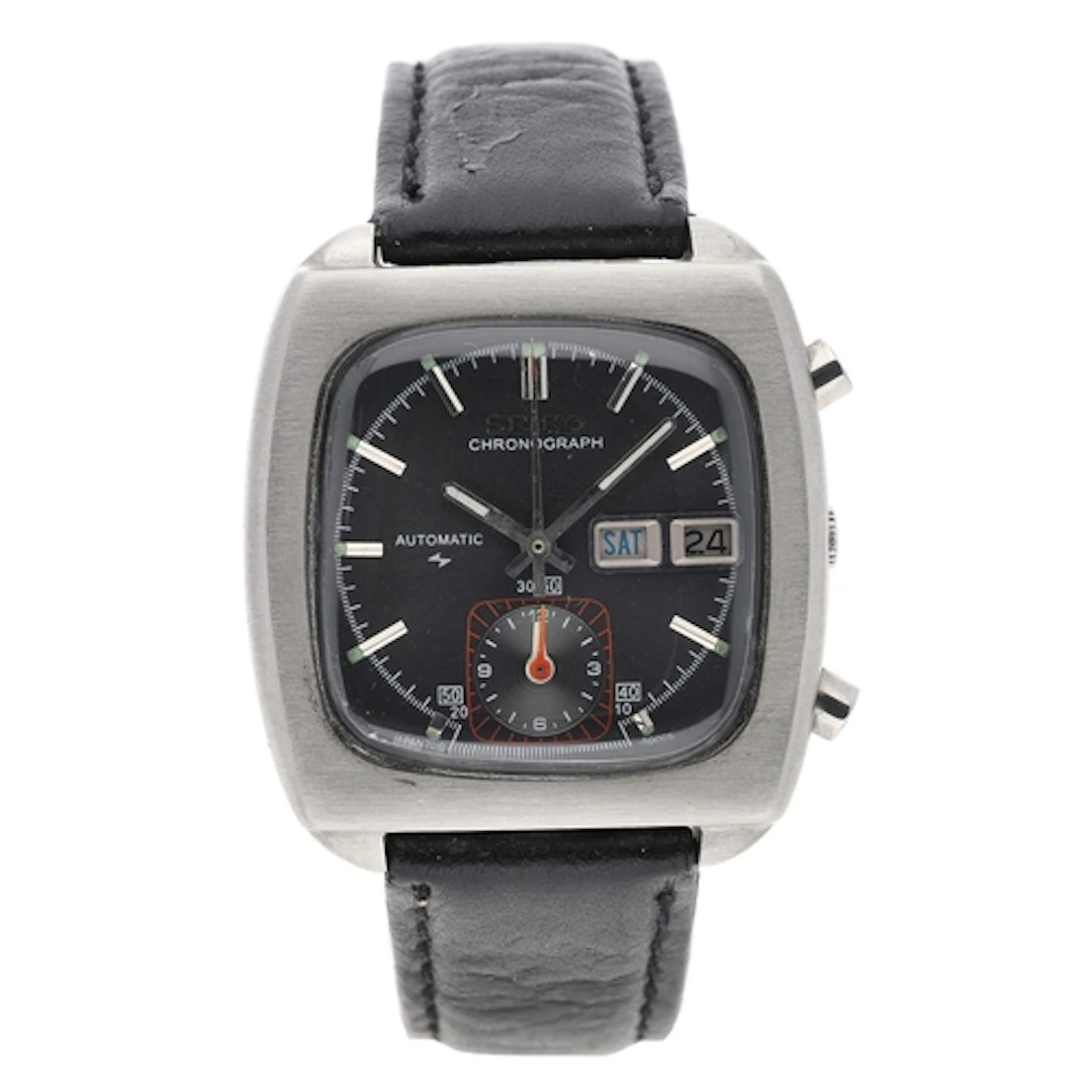 Seiko 'Monaco' Chronograph automatic stainless steel gentlem...